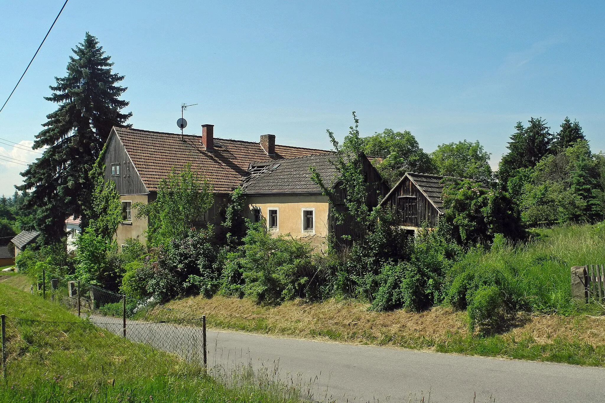 Photo showing: Wohnhaus in Elbersdorf, Bergstr. 52-54