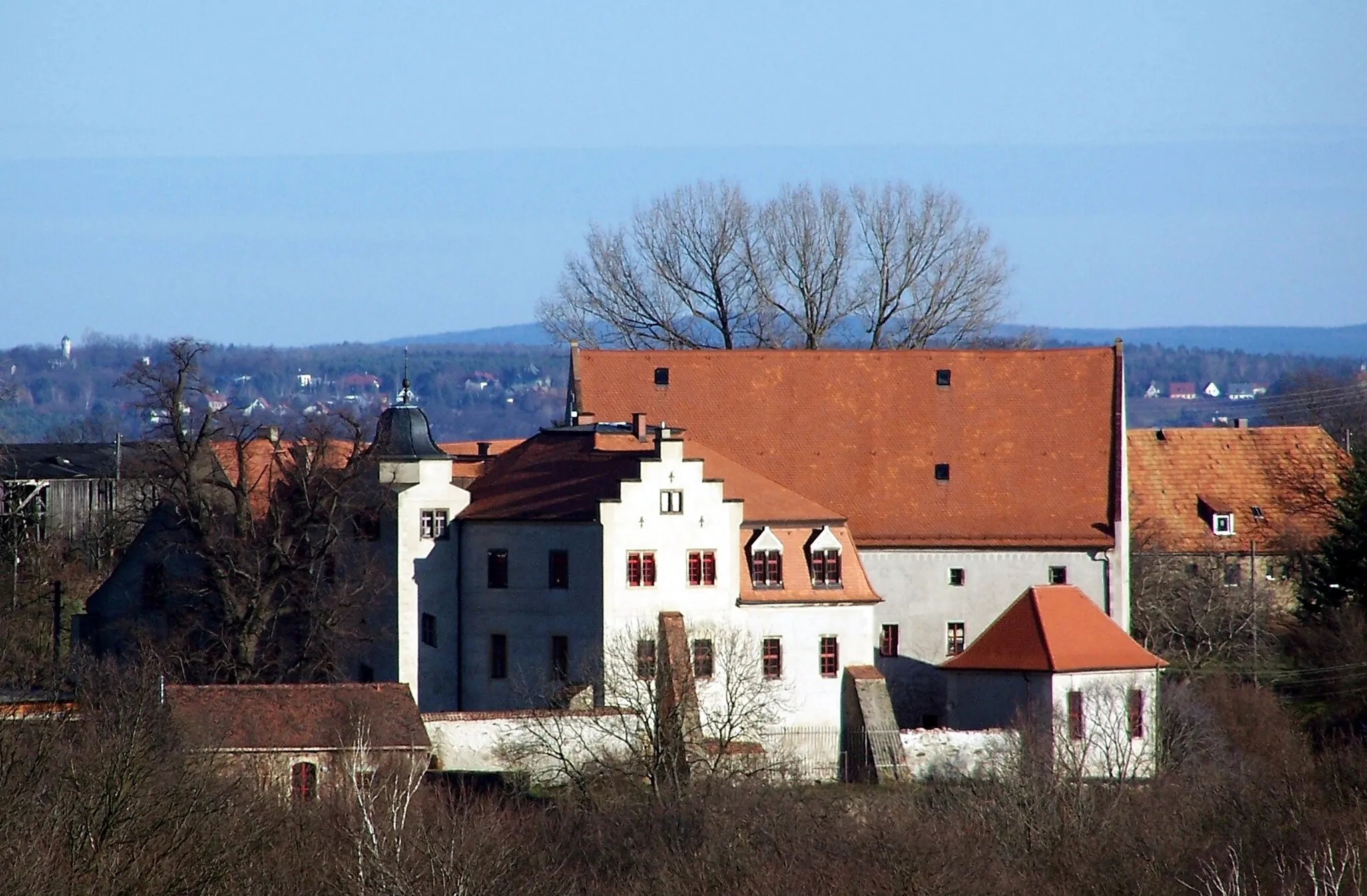 Photo showing: Schloss Batzdorf, Batzdorf, Gemeinde Klipphausen, Landkreis Meißen