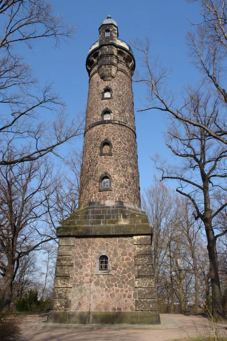Photo showing: Fichteturm in Dresden-Plauen (ehemals Bismarck-Turm).