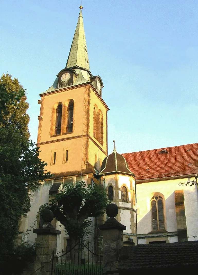 Photo showing: Kirche zu Ottendorf (Bahretal)