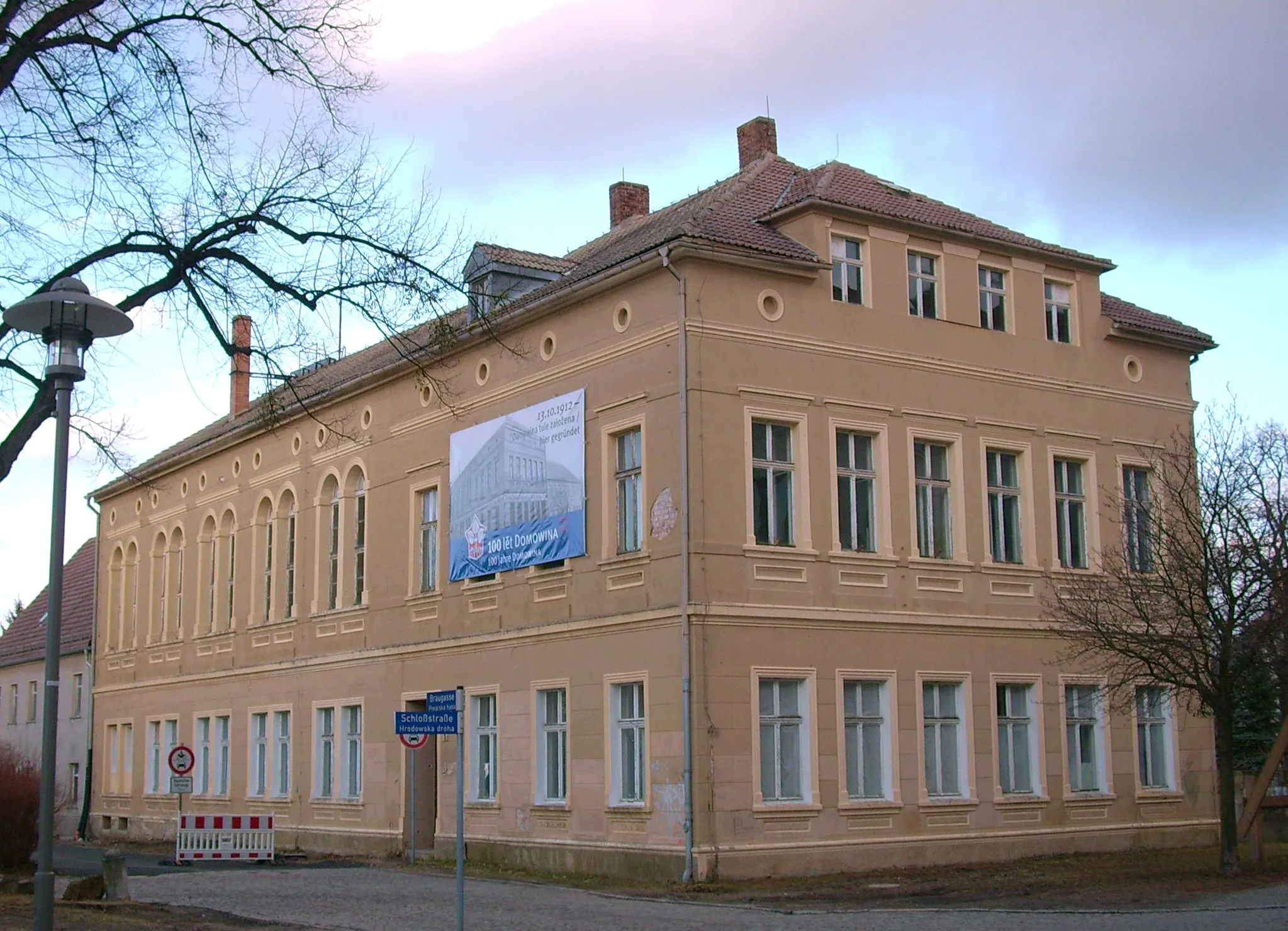 Photo showing: Gesellschaftshaus, Braugasse 1 in Hoyerswerda