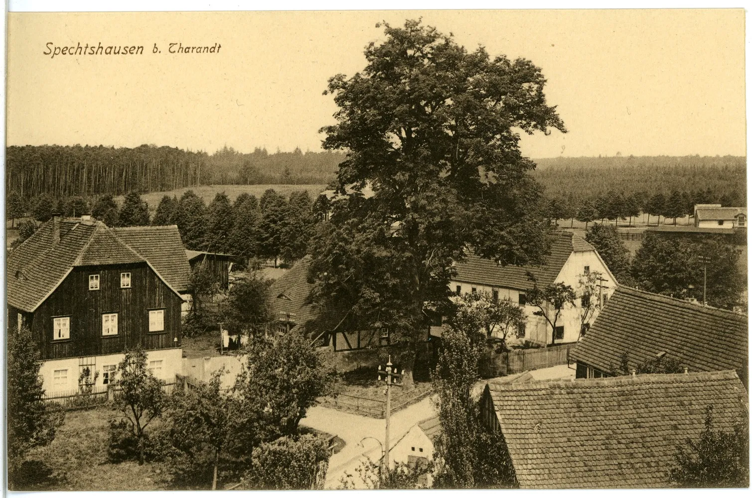 Photo showing: Spechtshausen; Blick auf Spechtshausen