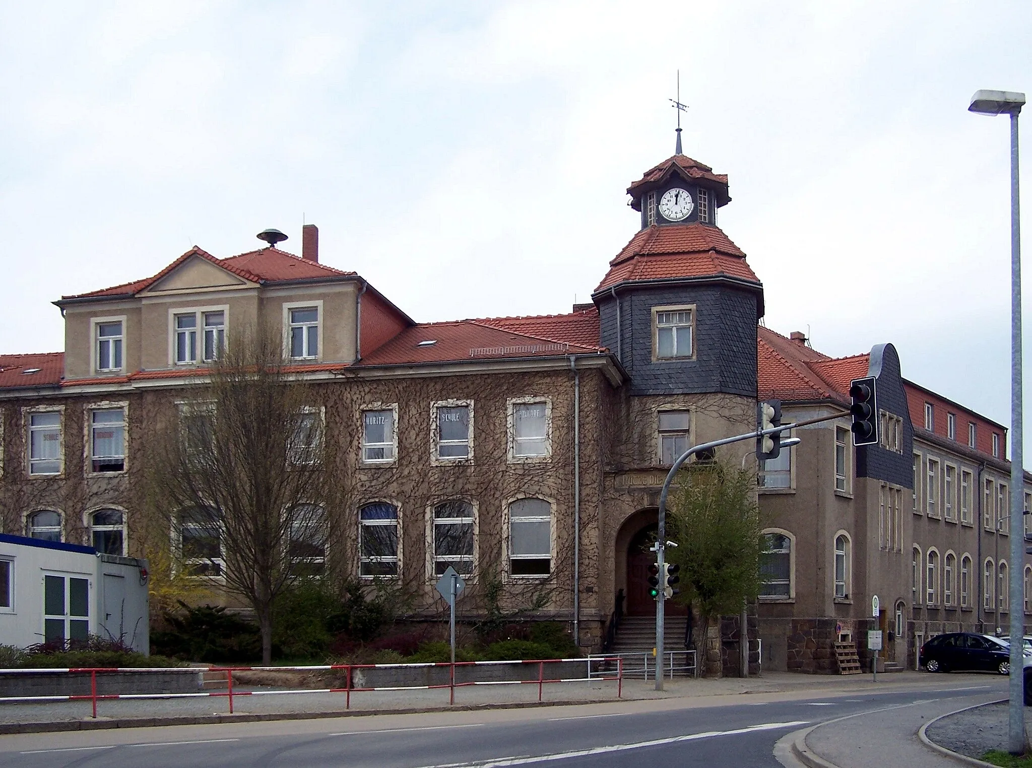 Photo showing: Kurfürst-Moritz-Schule Boxdorf , Gemeinde Moritzburg, Landkreis Meißen