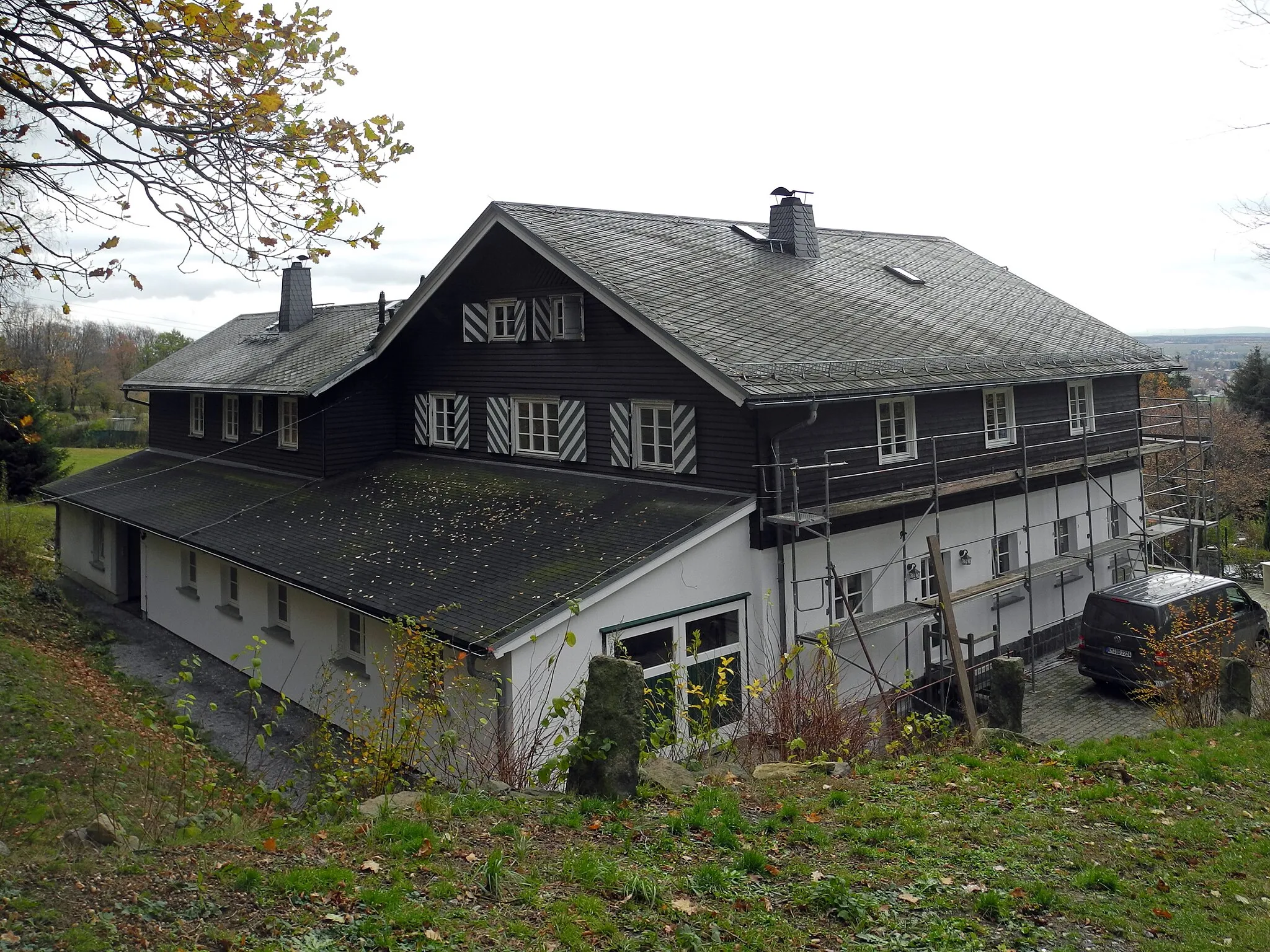 Photo showing: Ehem. Jugendherberge in Ohorn am Schleißberg, Schleißbergstr. 39