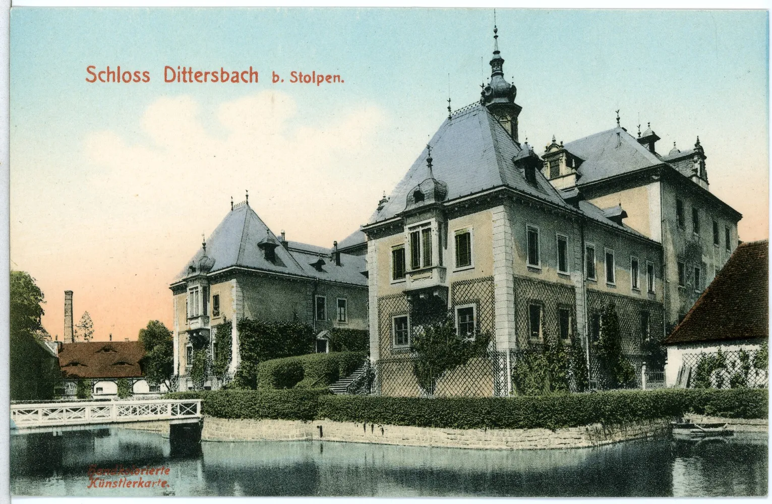 Photo showing: Dittersbach (Dürrröhrsdorf-Dittersbach); Schloß