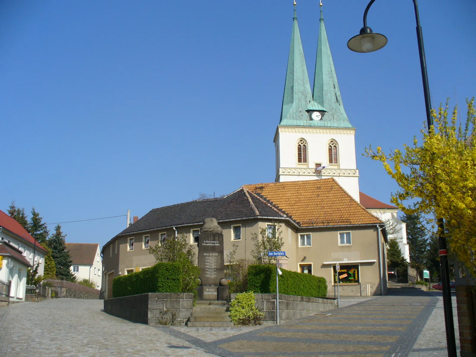 Photo showing: Göda,

Marktplatz