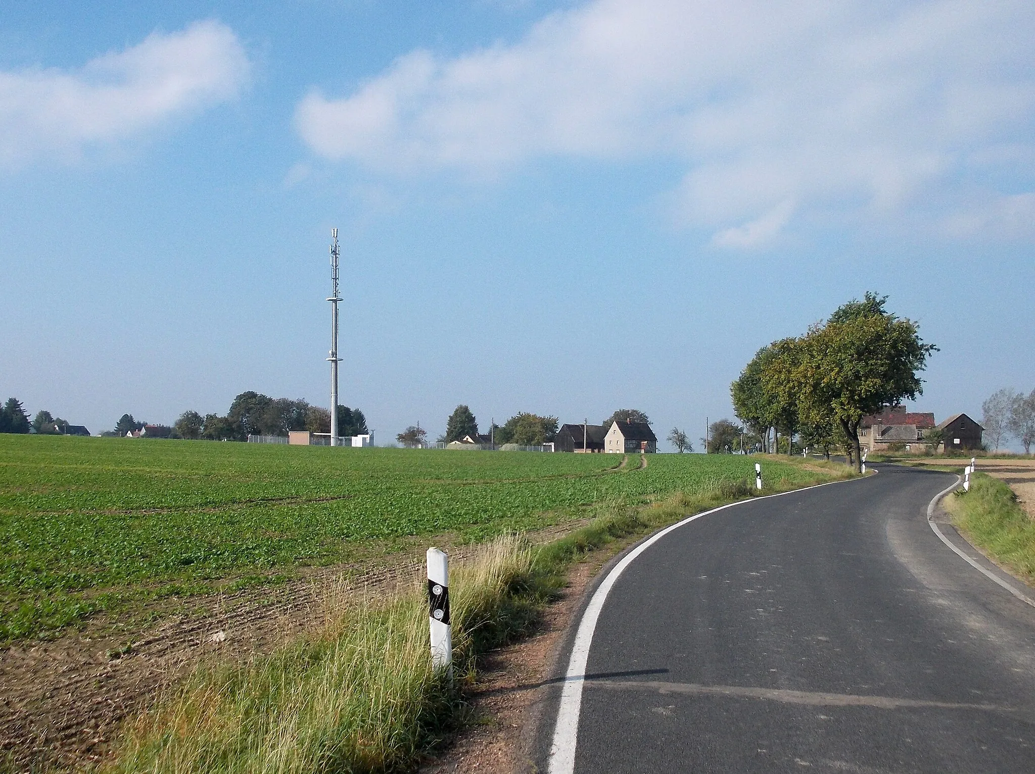 Photo showing: Neuseifersdorf (Rosswein, Mittelsachsen district, Saxony) from the north-east