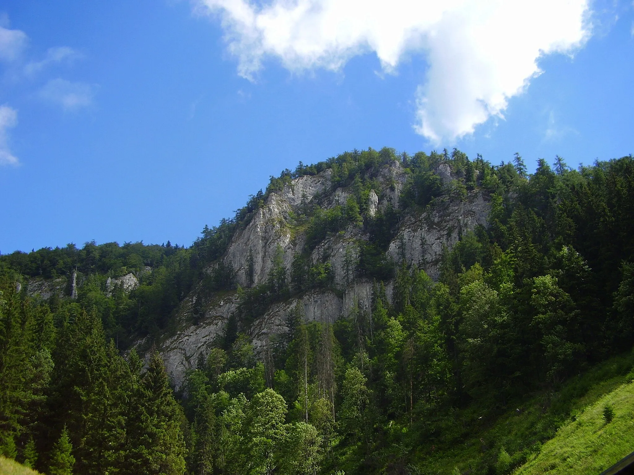 Photo showing: Havrania skala in Slovak Paradise