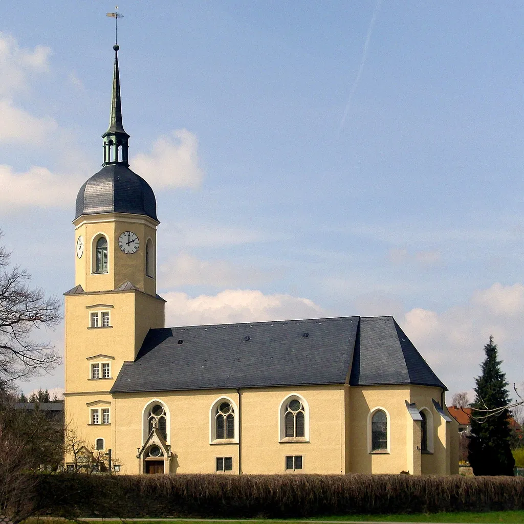 Photo showing: Evangelisch-Lutherische Dorfkirche in Reichstädt bei Dippoldiswalde