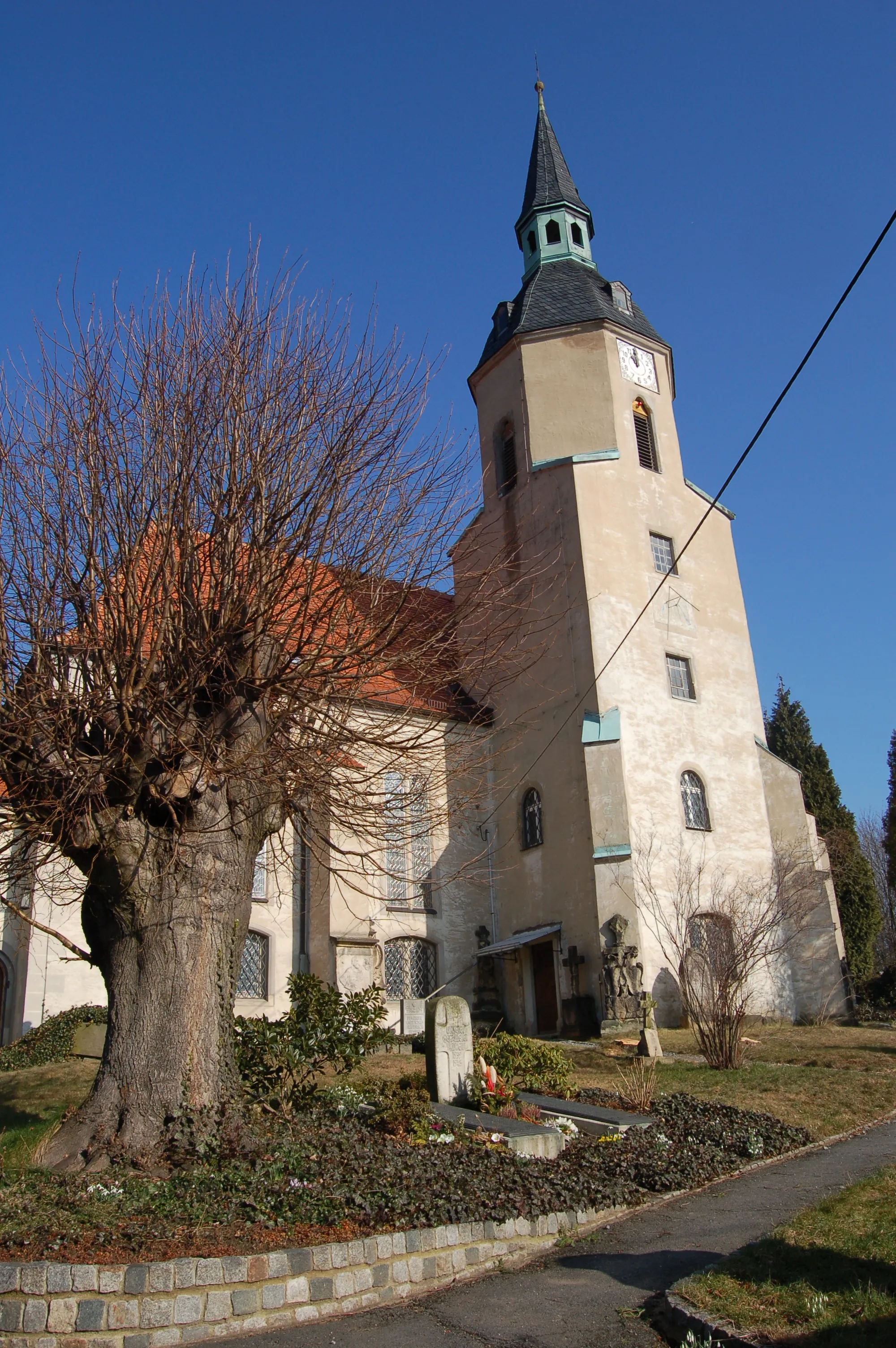 Photo showing: Church in Seifersdorf (Wachau)