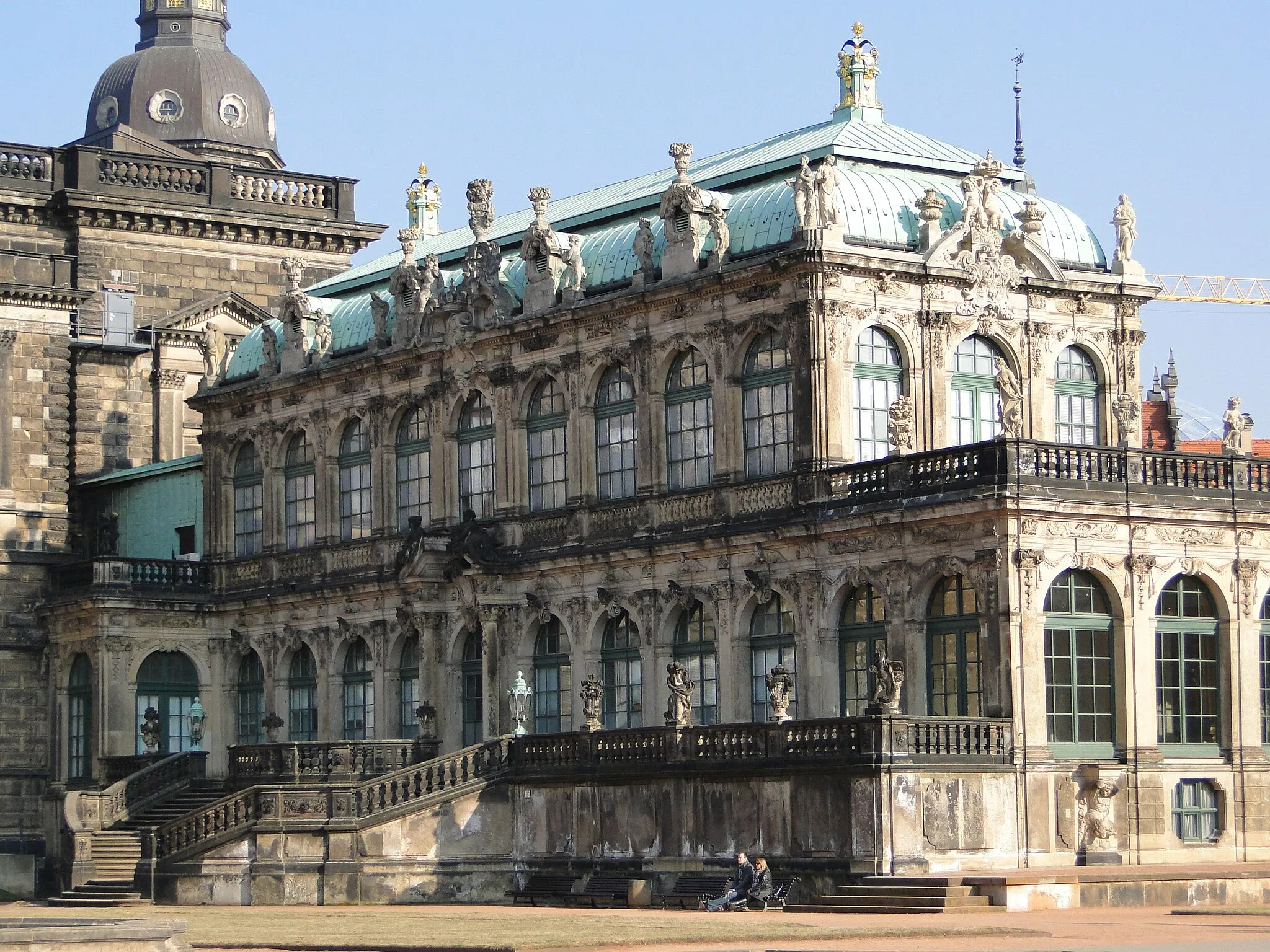 Photo showing: Deutscher Pavillon des Dresdner Zwingers