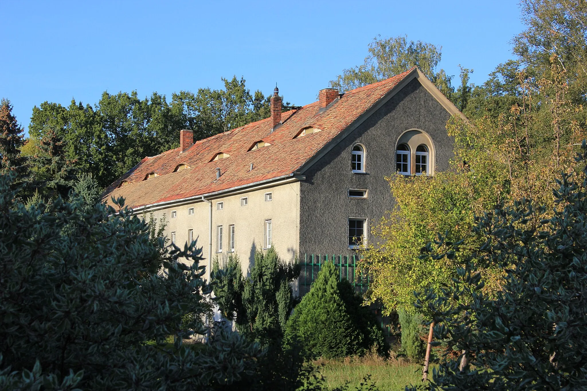 Photo showing: Knježi dom we Łazku, něhdyša hajnkownja (kulturny pomnik)