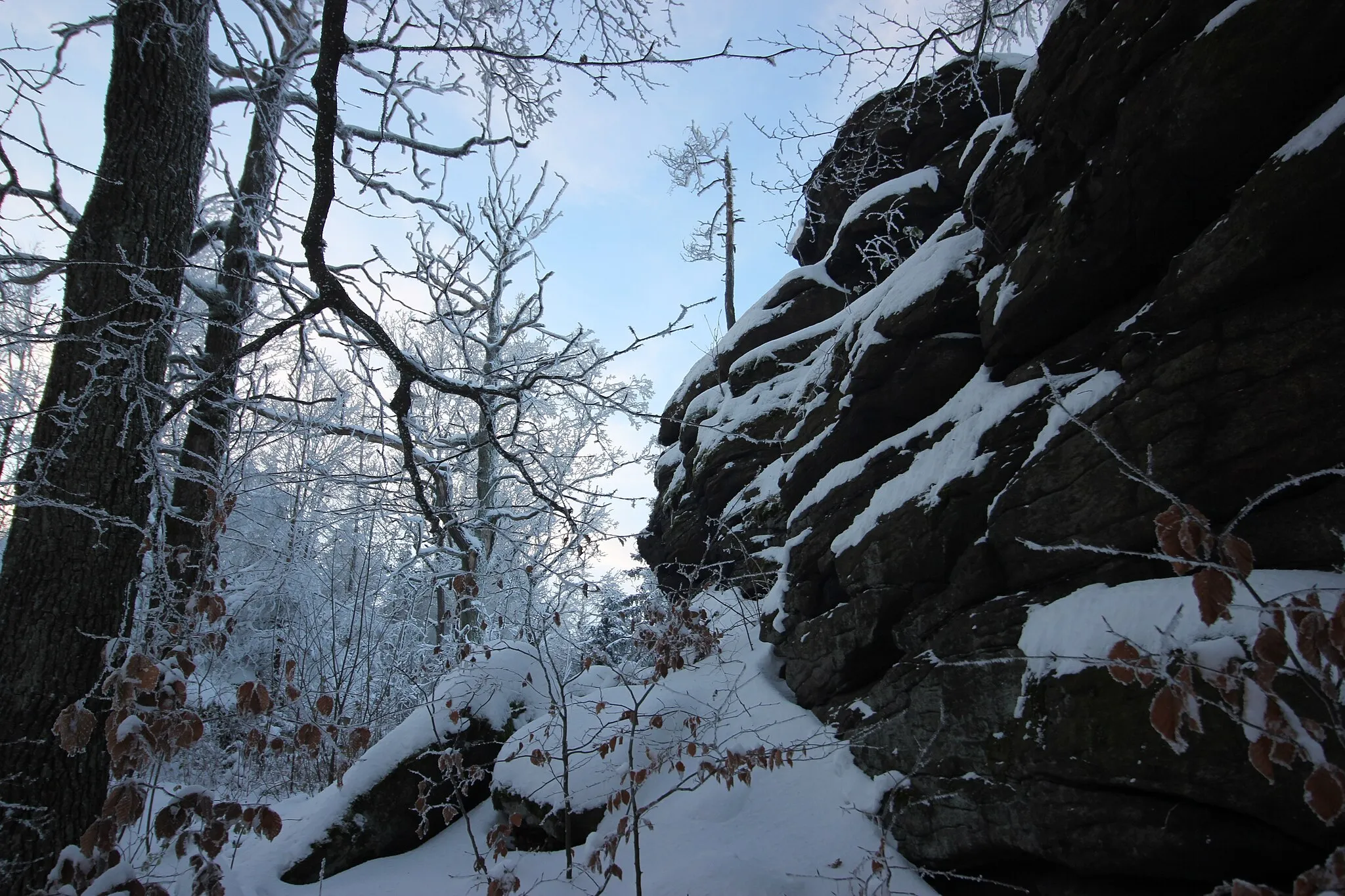 Photo showing: Zyma na Hromadniku