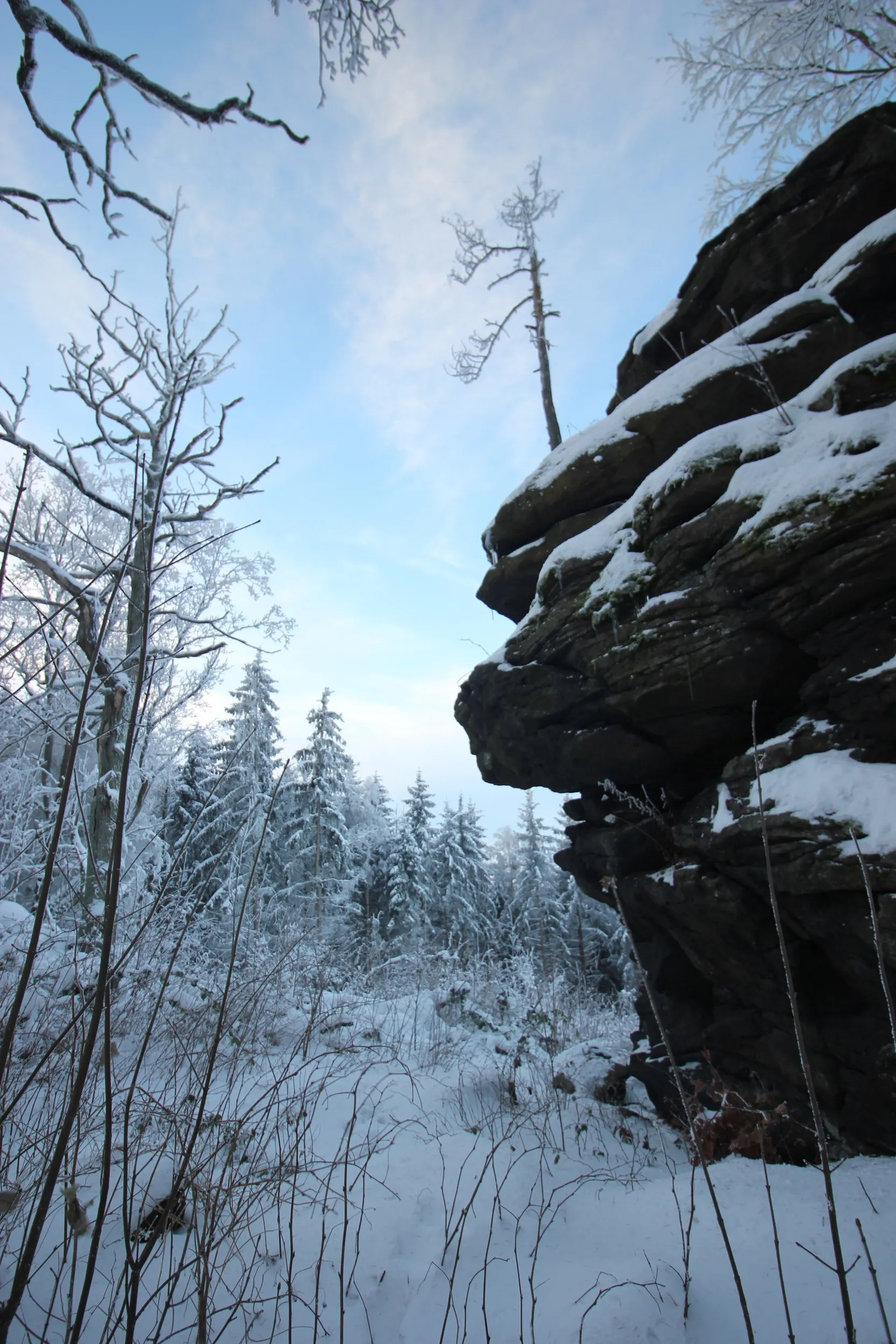 Photo showing: Zyma na Hromadniku