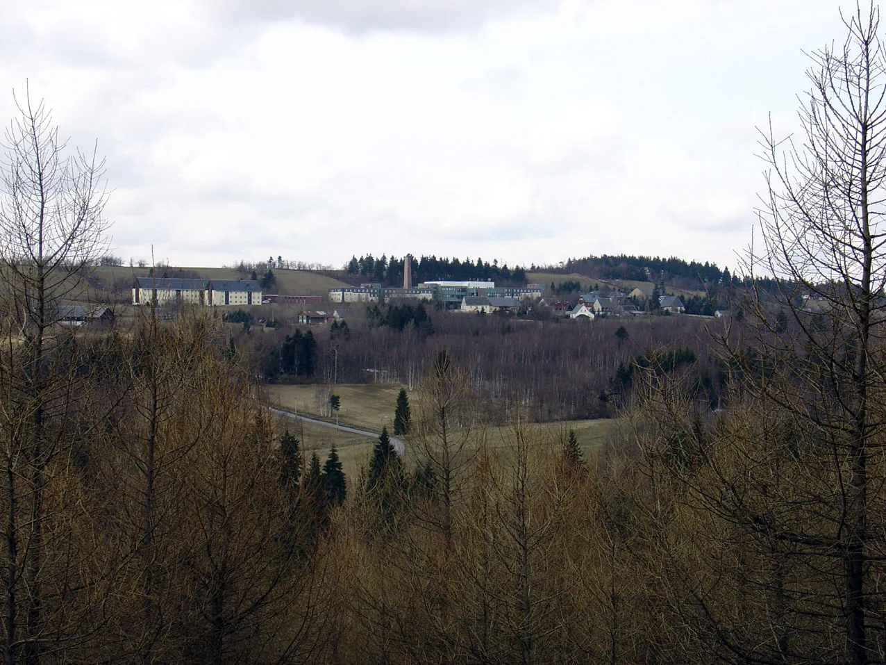 Photo showing: Blick auf Schellerhau (Sachsen, Erzgebirge)