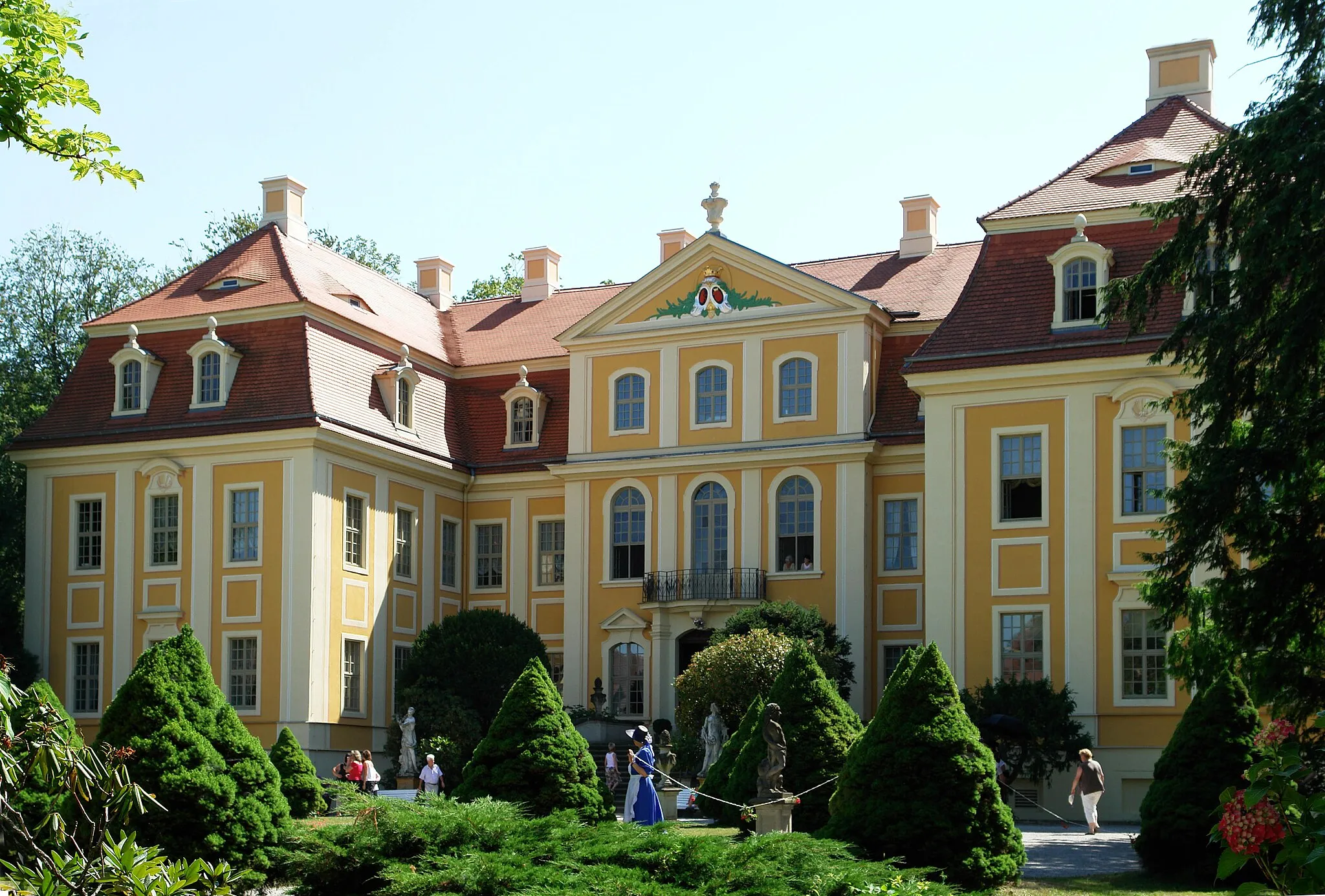 Photo showing: Castle Rammenau in Bautzen, Germany.