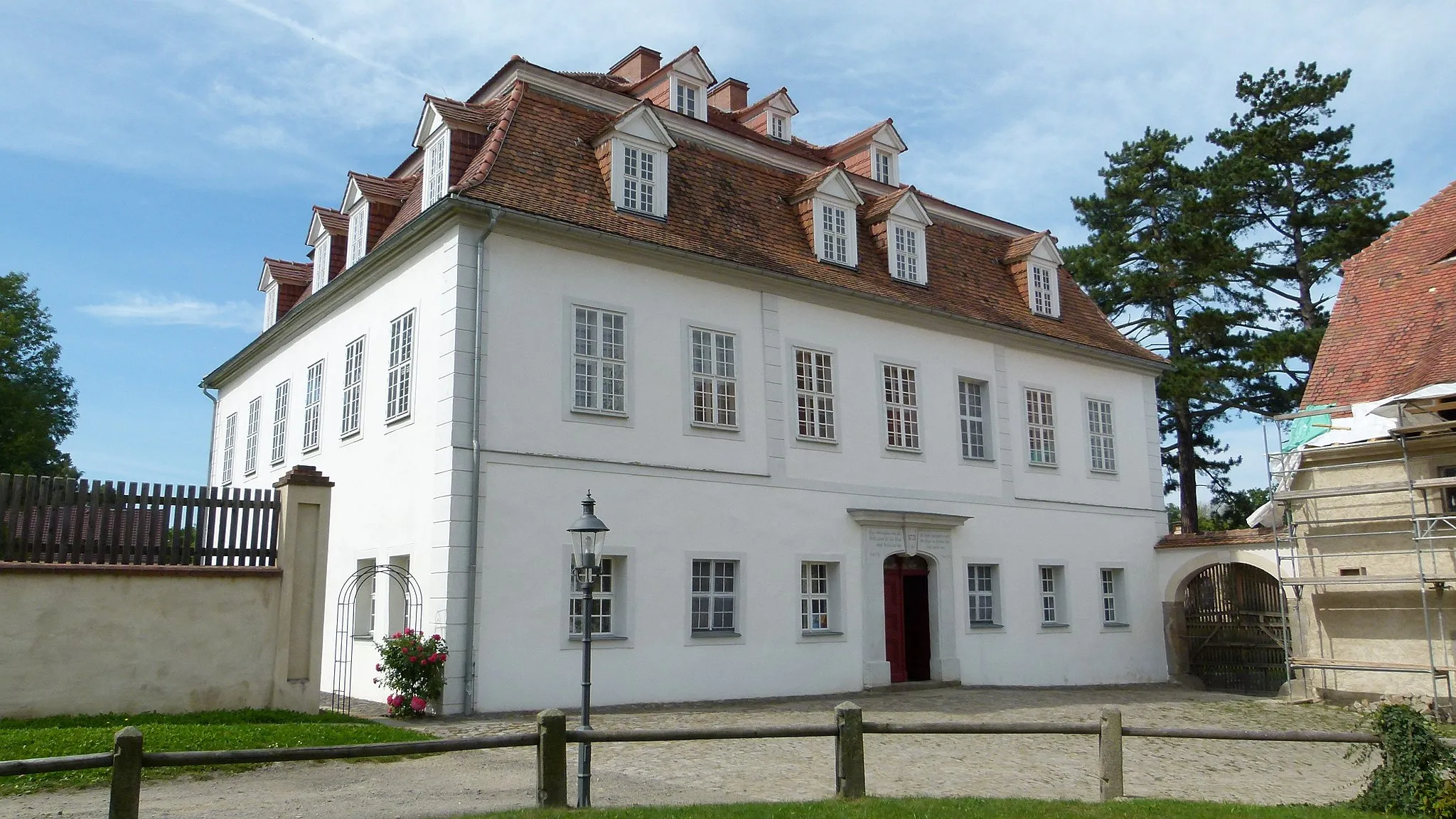 Photo showing: Zinzendorfschloss-Berthelsdorf, Herrnhut, Sachsen