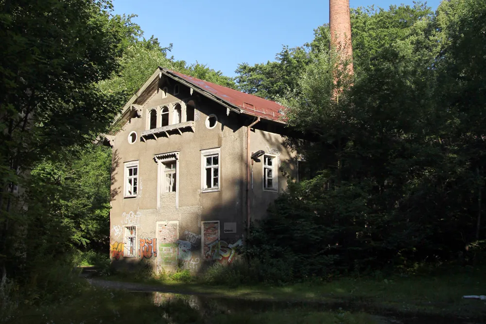 Photo showing: Badehaus von Dr. med. Klose, erbaut 1851