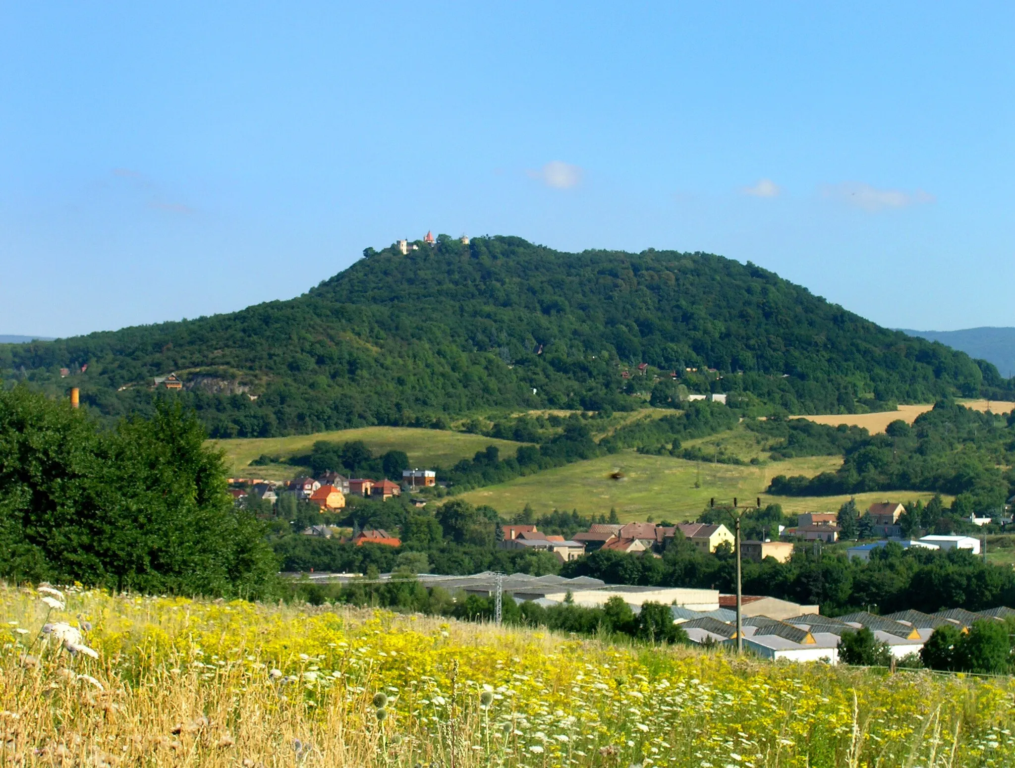 Photo showing: Doubravská hill south of Teplice, Czech Republic