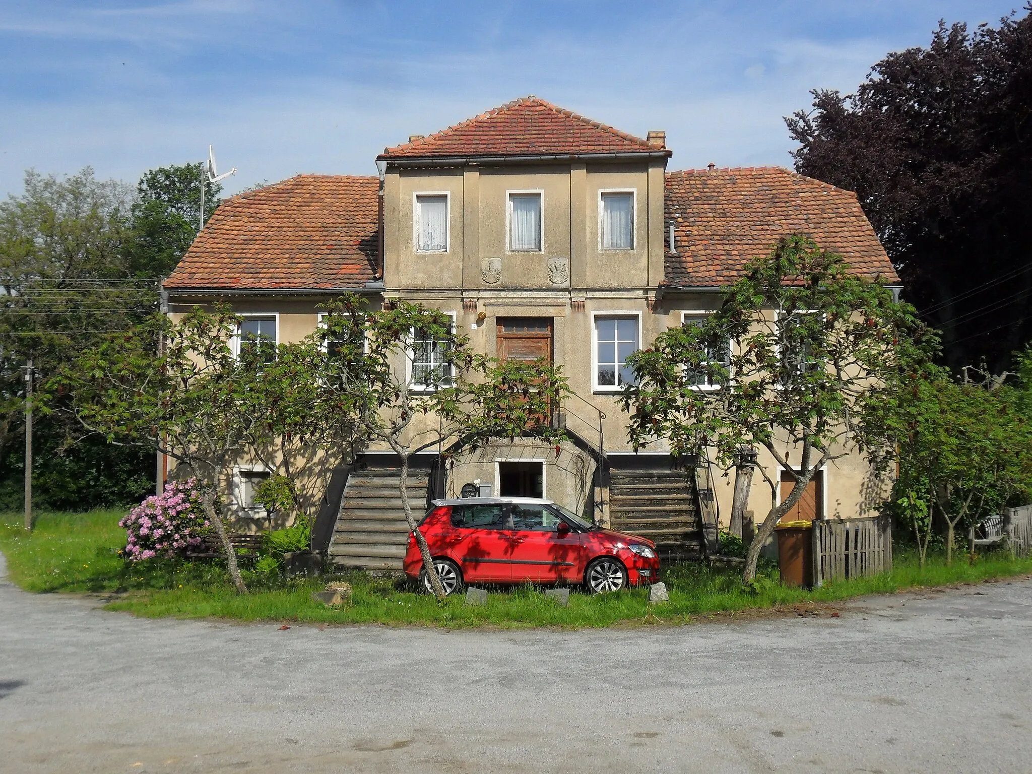 Photo showing: Altes Herrenhaus in Jauernick bei Hochkirch