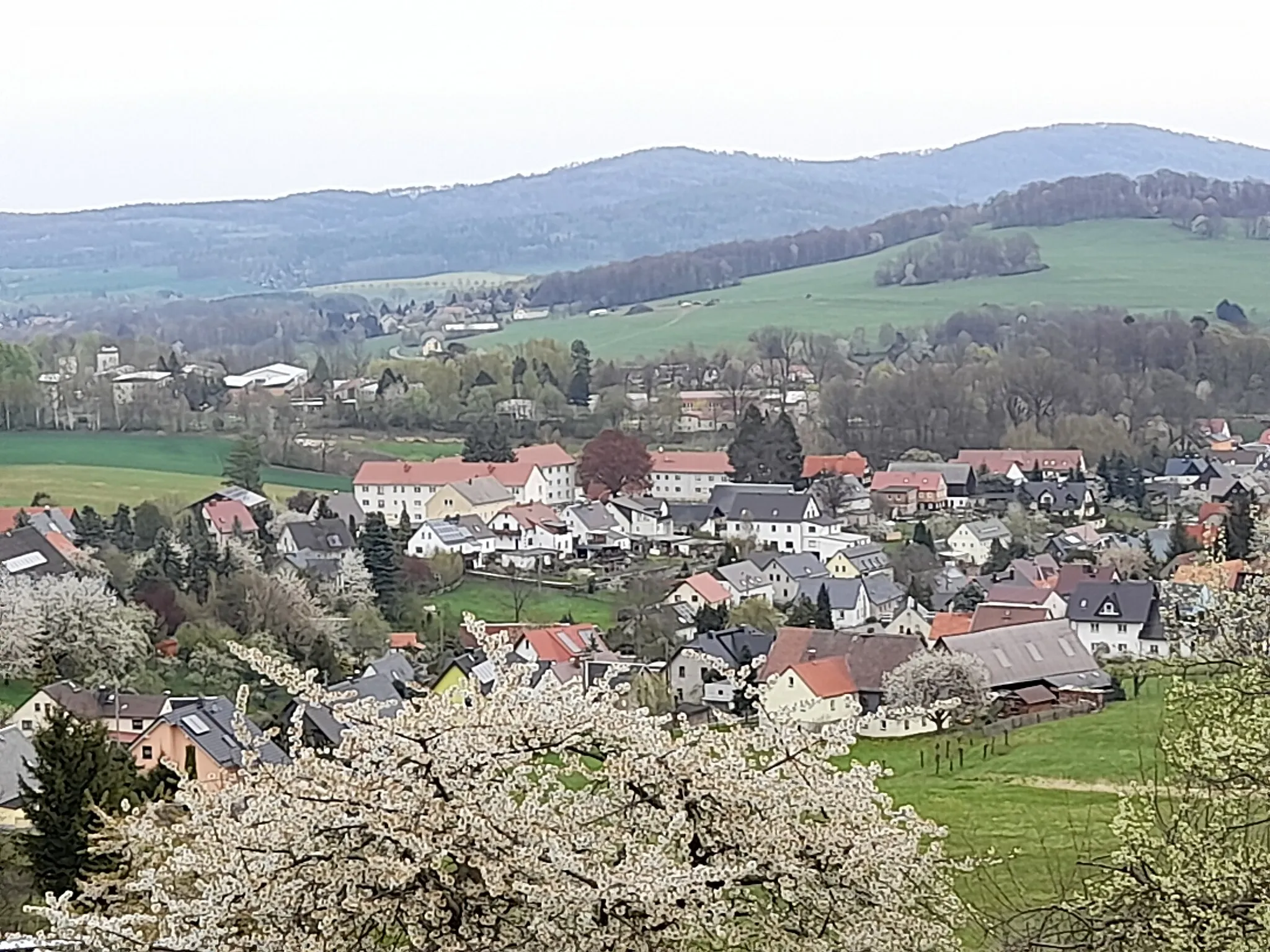 Photo showing: Panorama view of Schirgiswalde