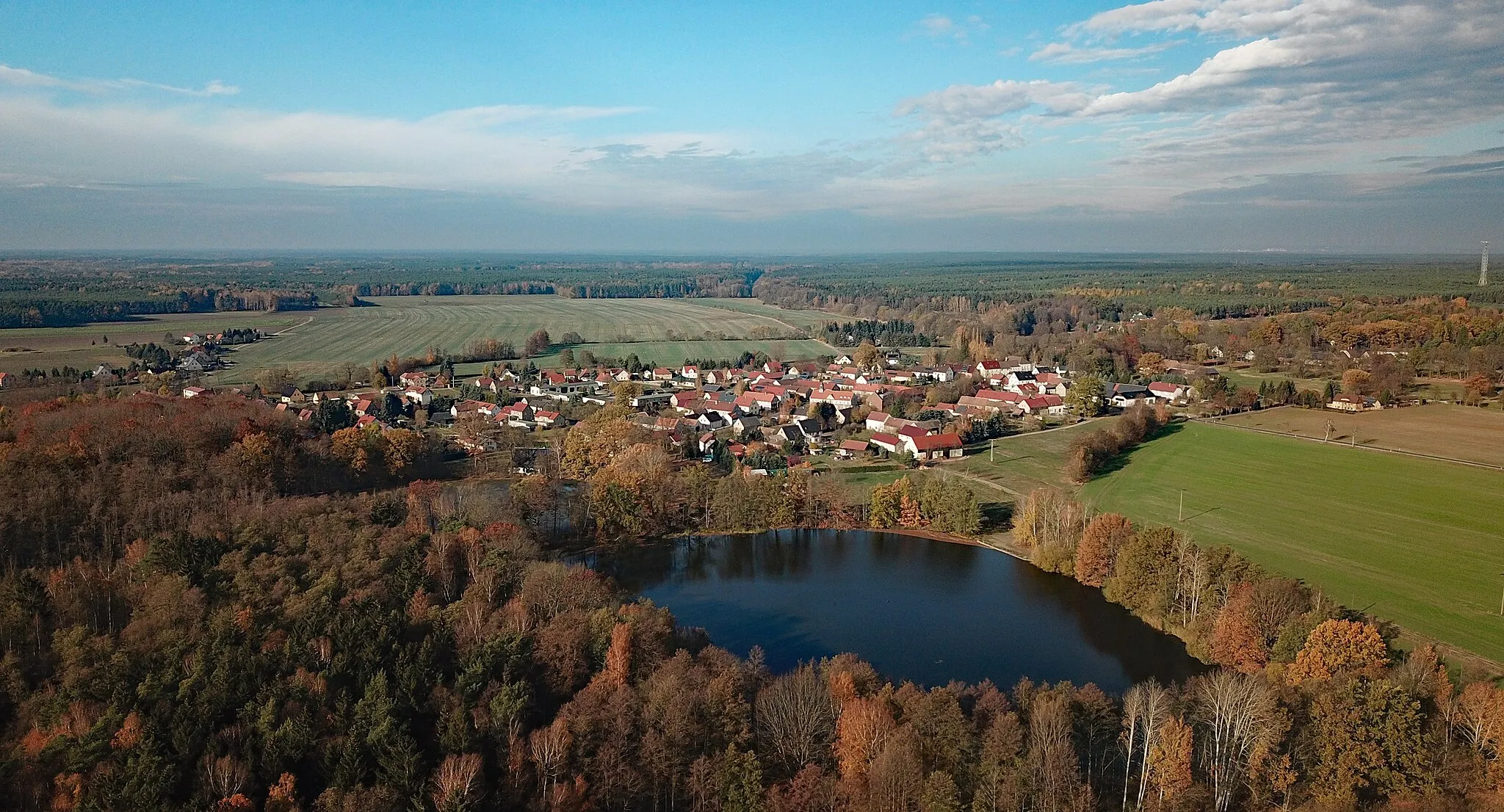 Photo showing: Grüngräbchen (Schwepnitz, Saxony, Germany)