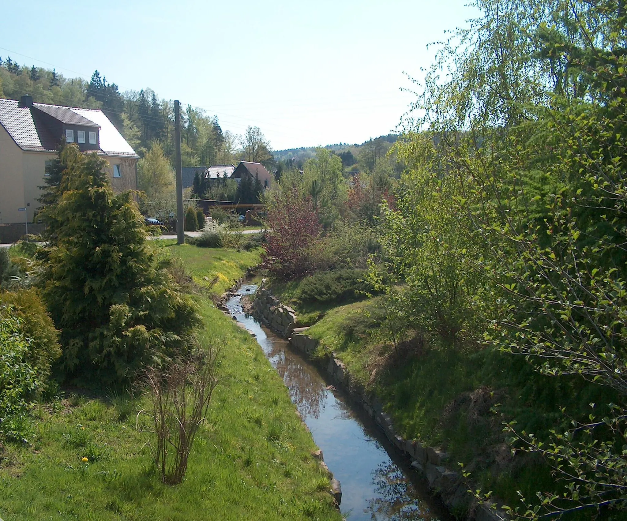 Photo showing: Naundorfer Wasser in Cossern