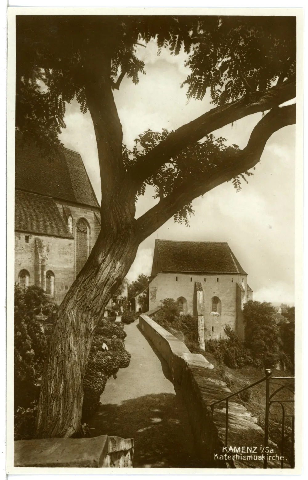 Photo showing: Kamenz; Katechismuskirche