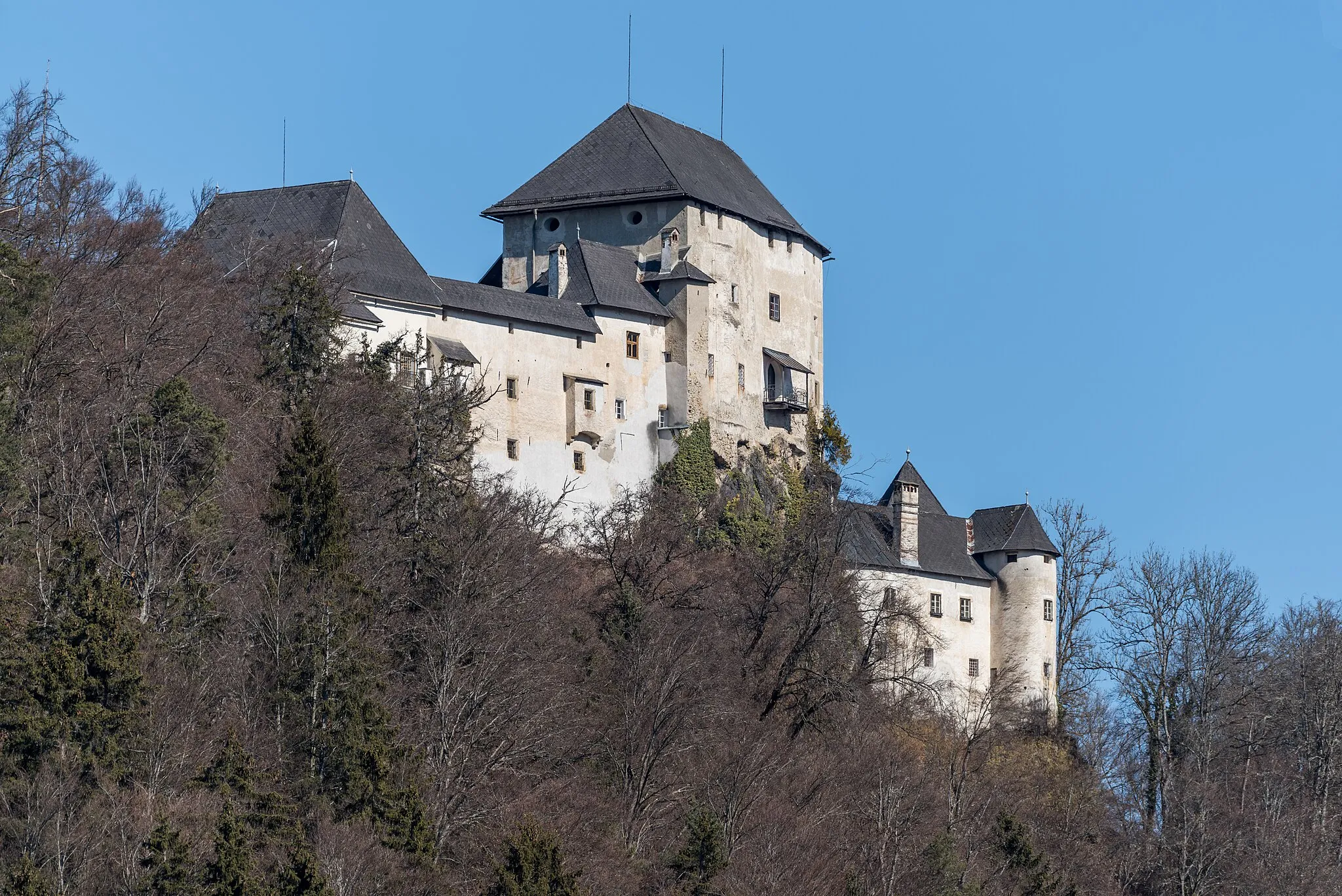 Photo showing: Castle Mannsberg in Mannsberg #1, municipality Kappel am Krappfeld, district Sankt Veit, Carinthia, Austria, EU