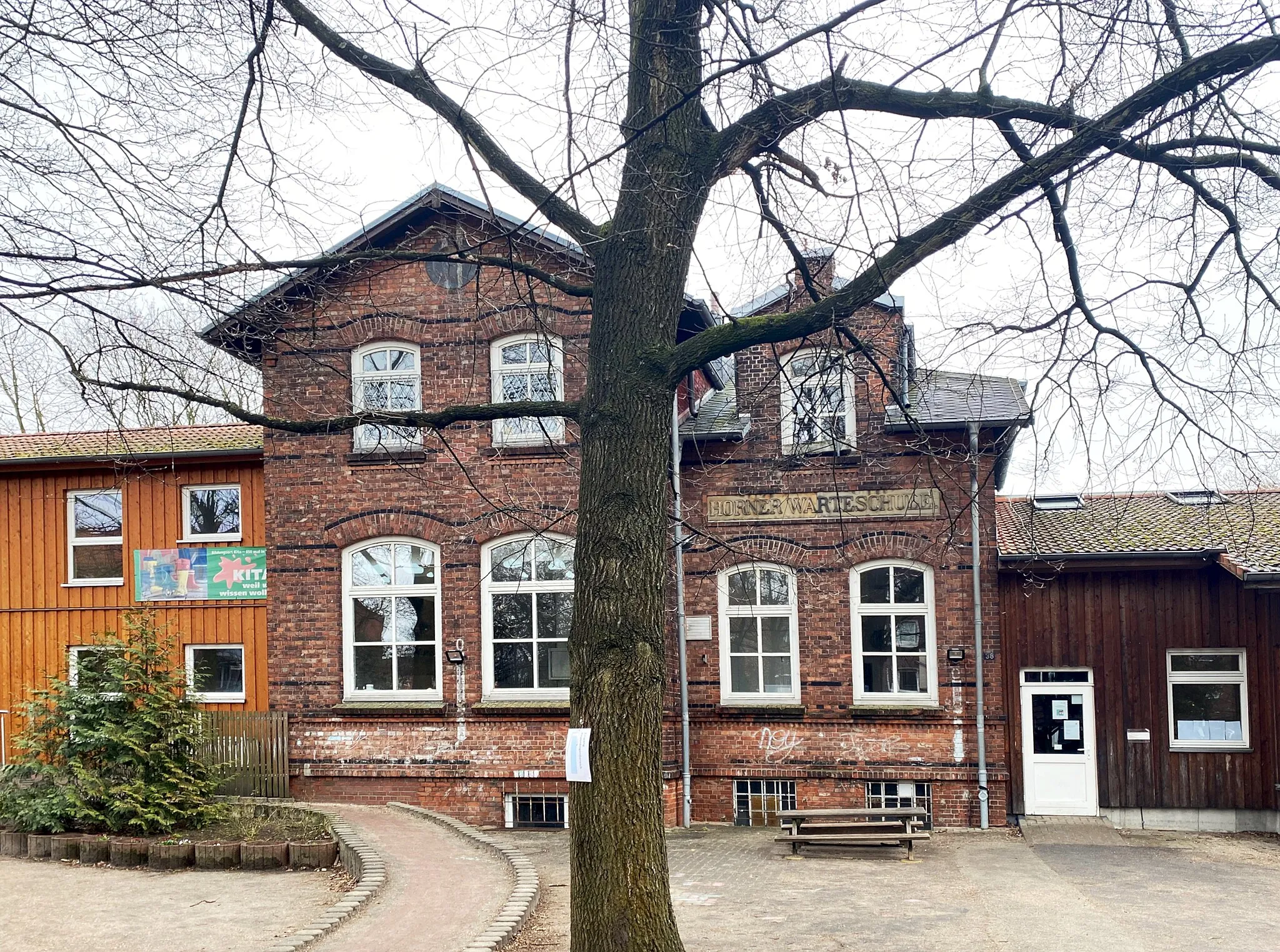 Photo showing: Horner Warteschule am Bauerberg 38 in Hamburg-Horn, heute eine Kita
