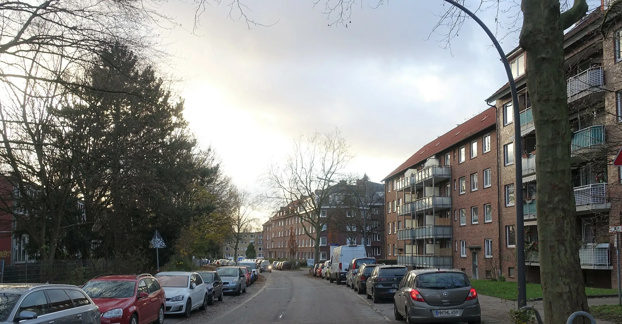 Photo showing: Bauerberg in Hamburg-Horn