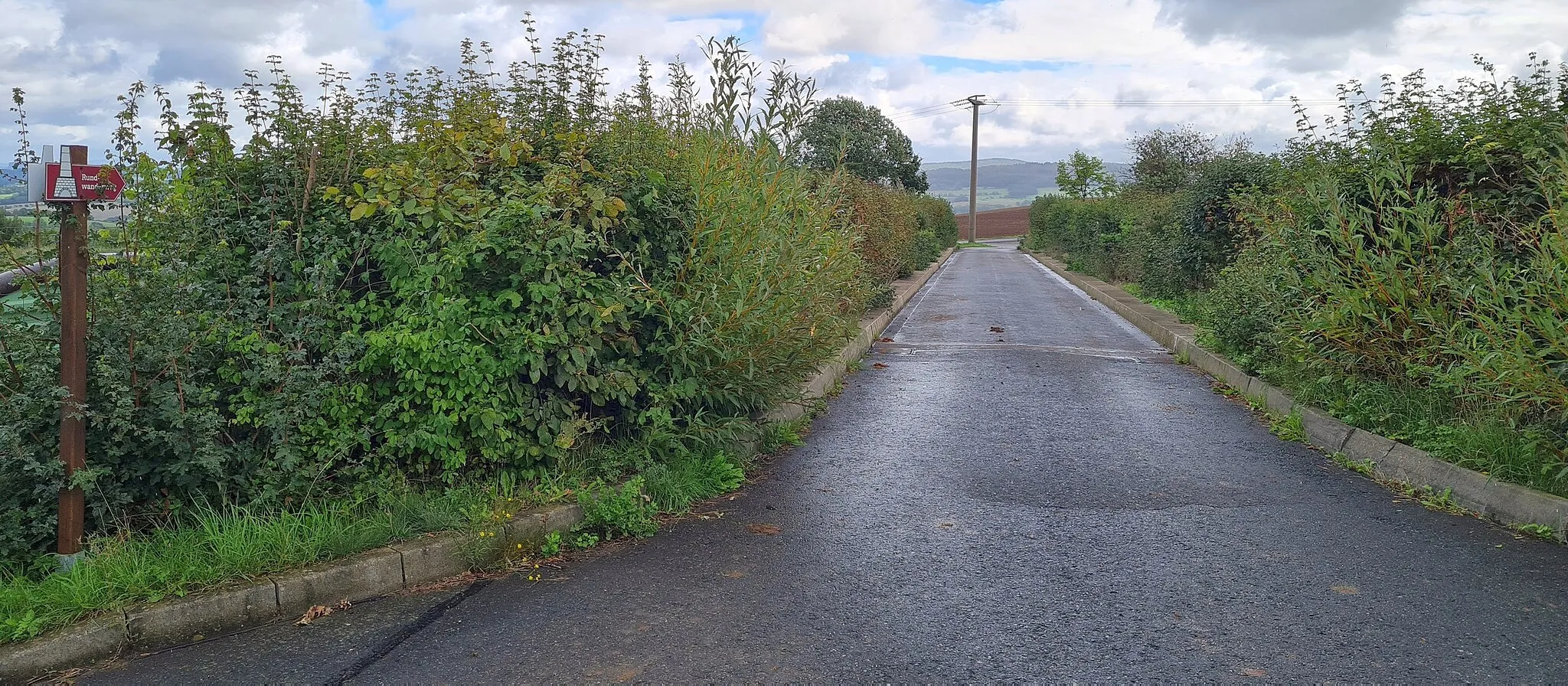 Photo showing: Fußgängerbrücke über die A17 in Liebstadt; nahe des Käferbergs