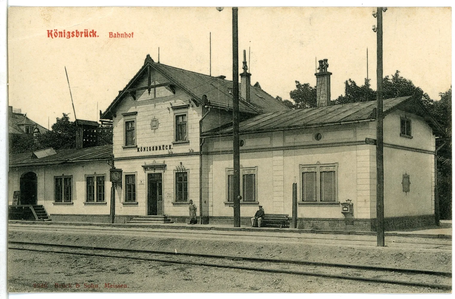 Photo showing: Königsbrück; Bahnhof