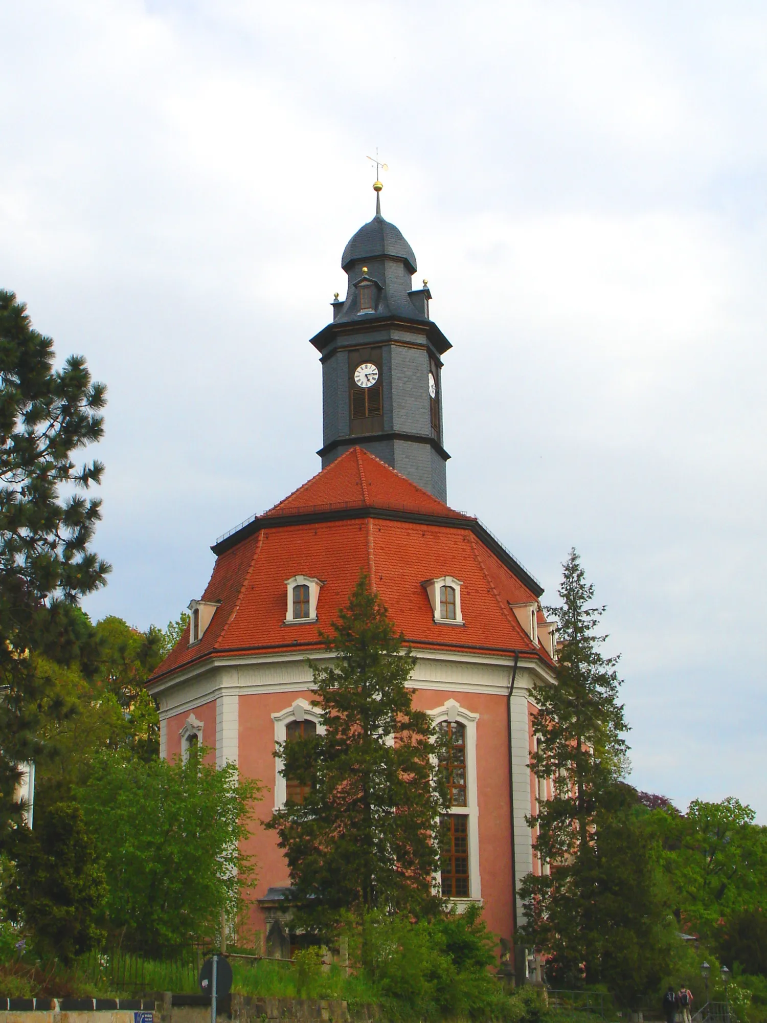 Photo showing: Church in Loschwitz, Dresden