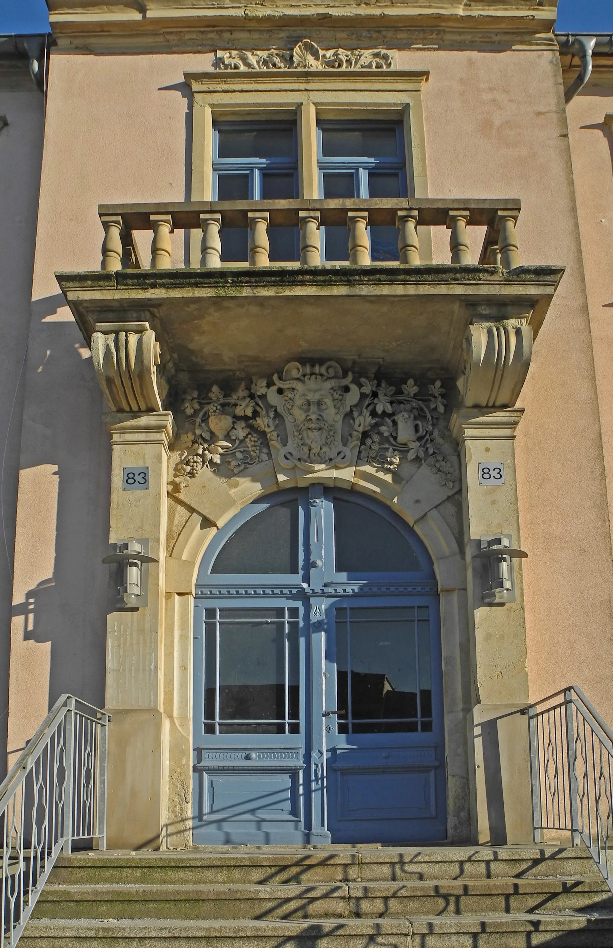 Photo showing: Portal des ehem. Gasthofs Gittersee in Dresden-Gittersee, Karlsruher Str. 83