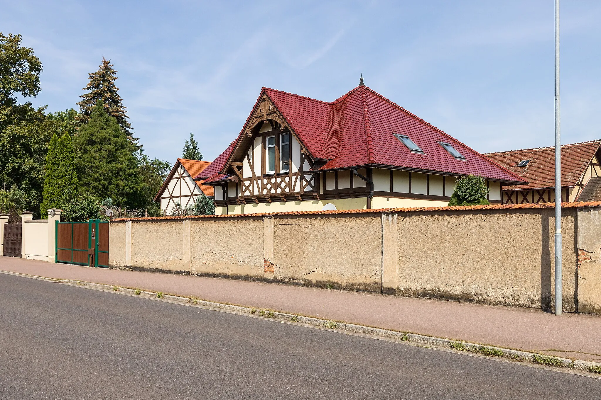 Photo showing: Nossen, Fabrikstraße 26, cultural heritage monument