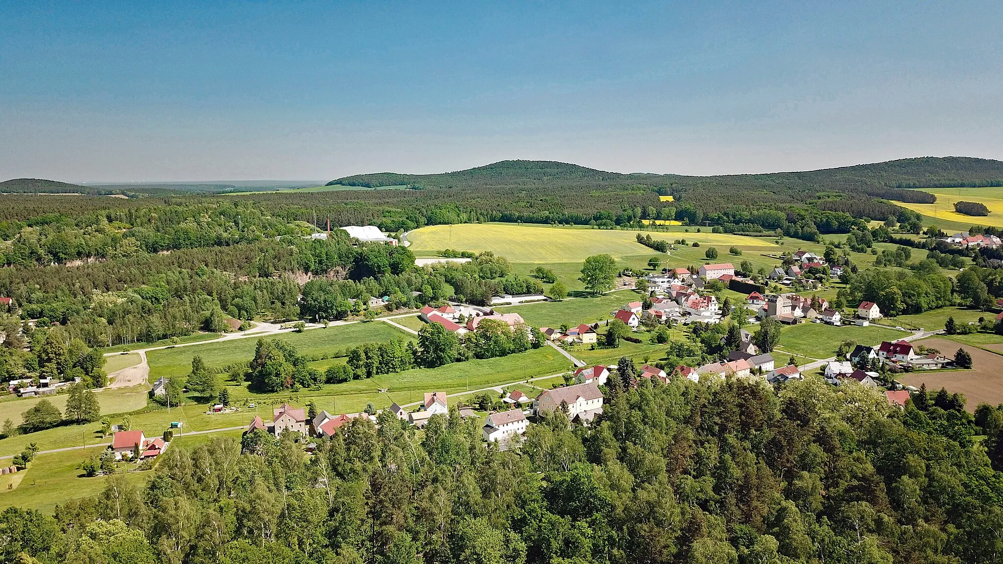 Photo showing: Häslich (Haselbachtal, Saxony, Germany)