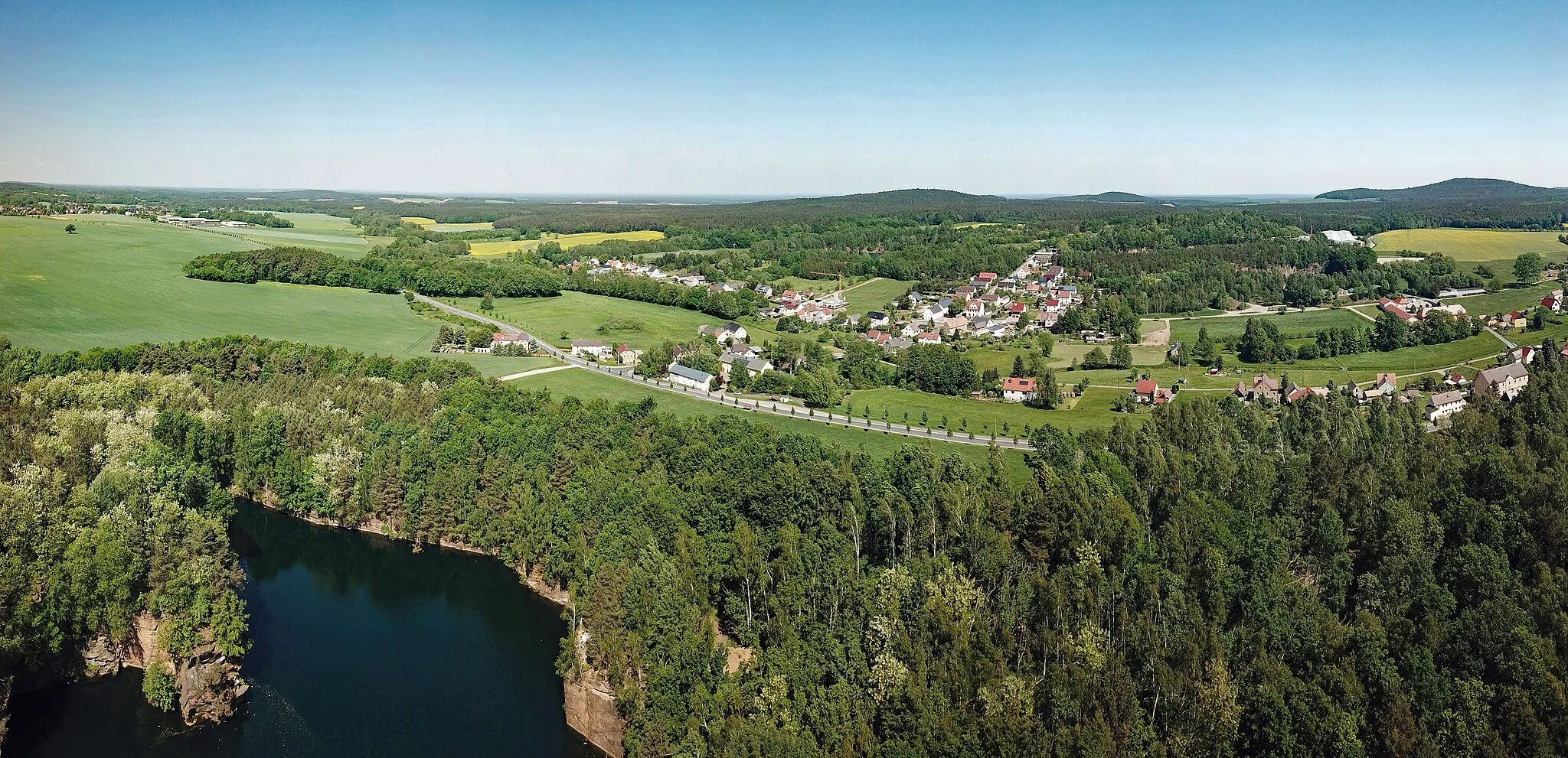 Photo showing: Häslich (Haselbachtal, Saxony, Germany)