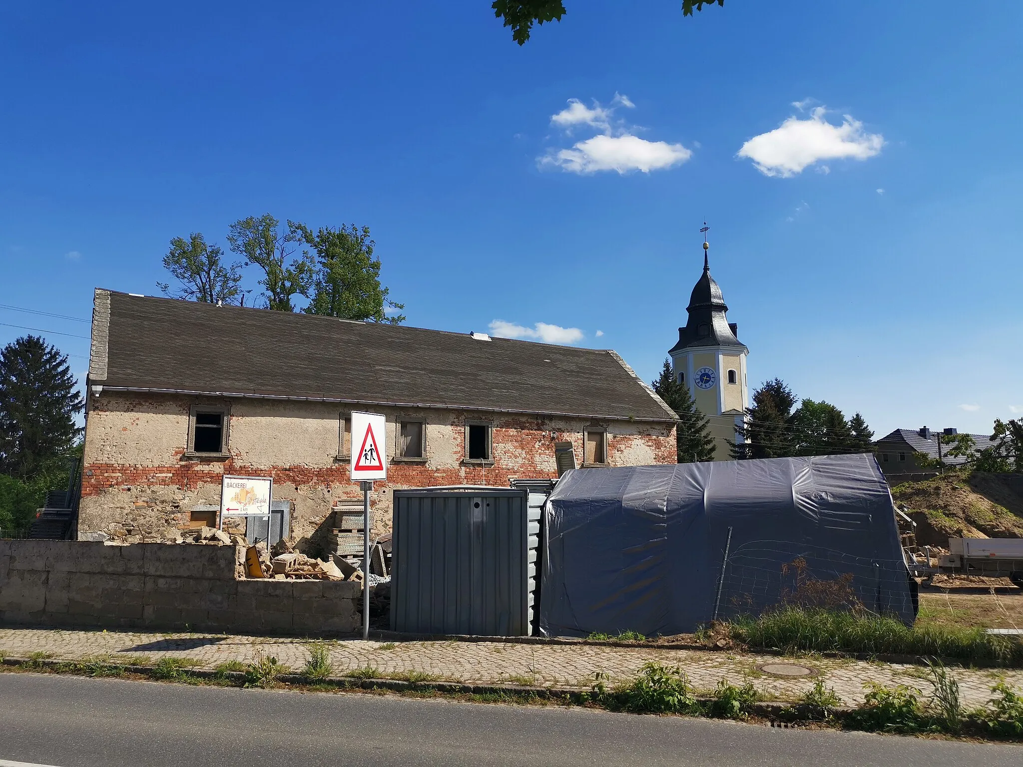 Photo showing: Wohnhaus in der Kamenzer Straße 5 in Neukirch bei Königsbrück