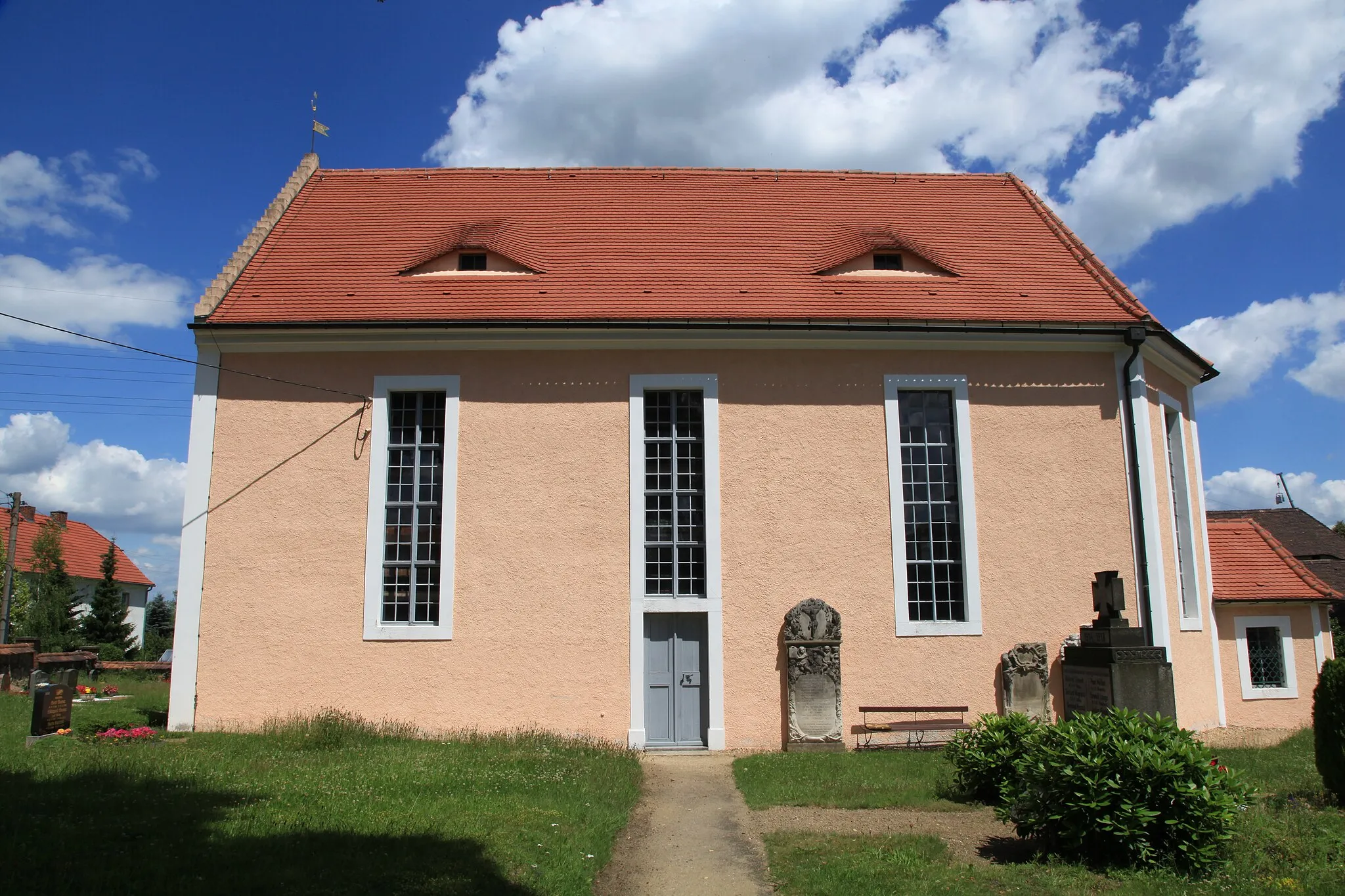 Photo showing: Dorfkirche am Kirchplatz, Tauchritz in Görlitz