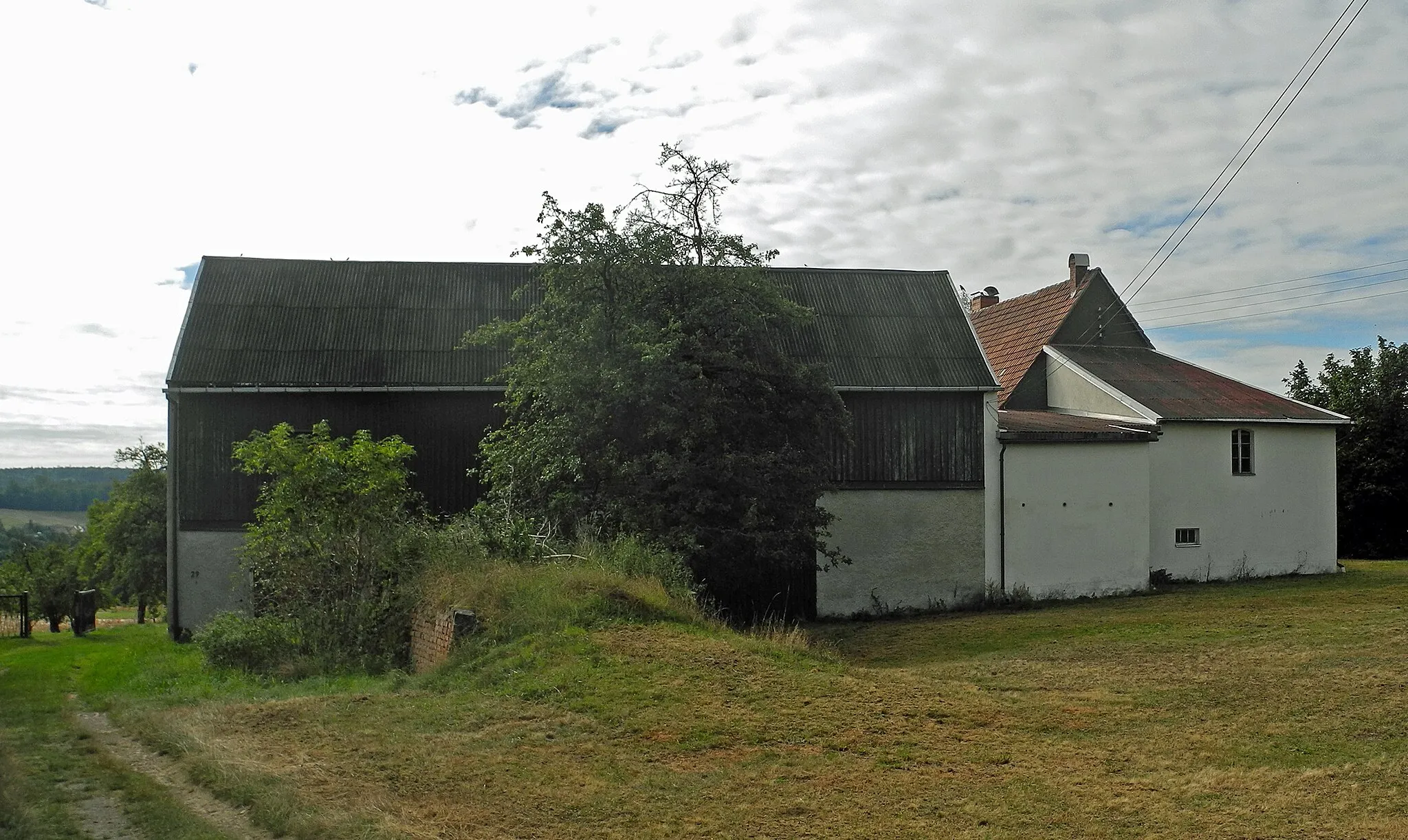 Photo showing: Dreiseithof in Grund (OT von Wilsdruff), Obergrund 25