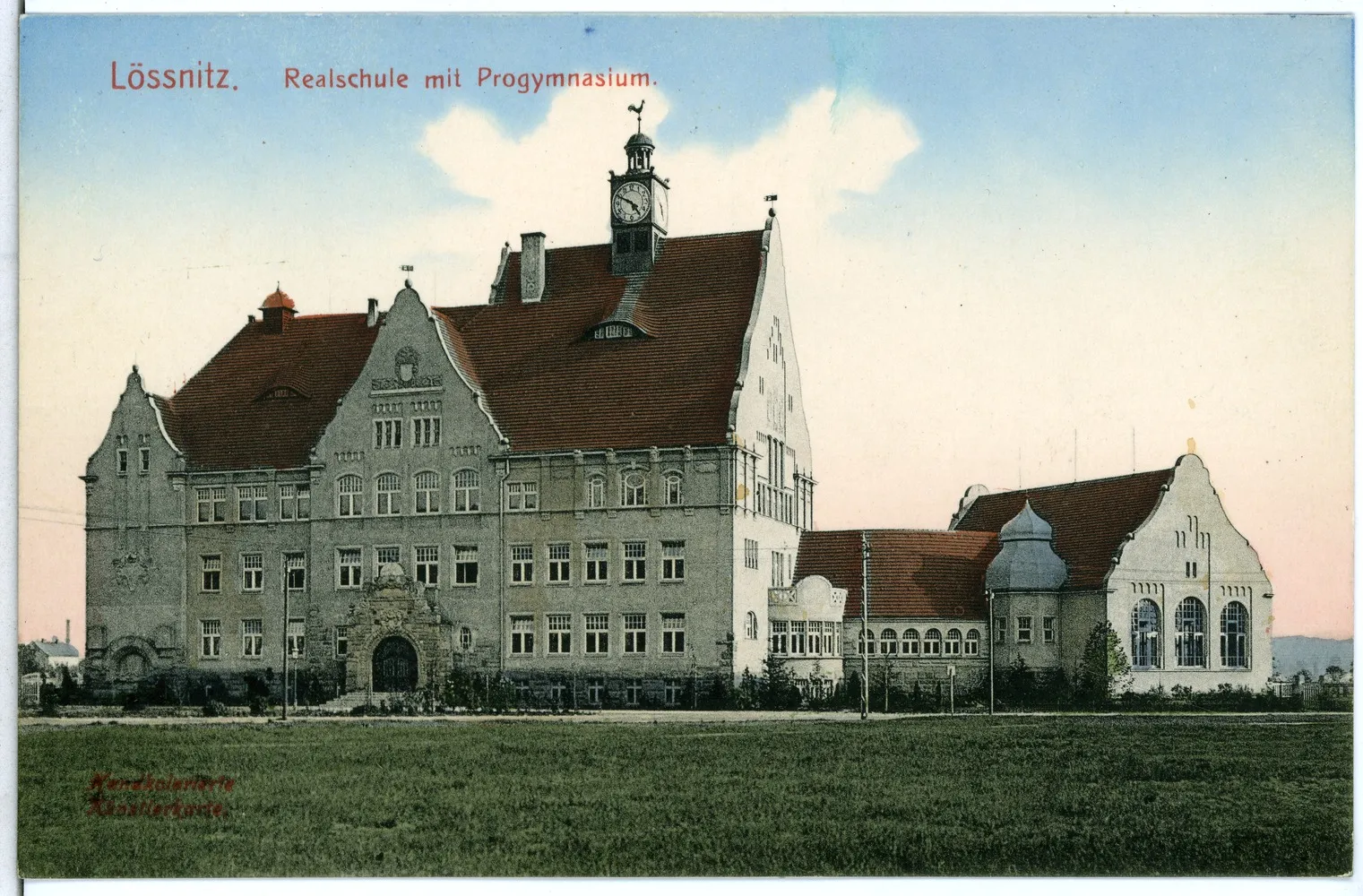 Photo showing: Radebeul; Realschule mit Progymnasium