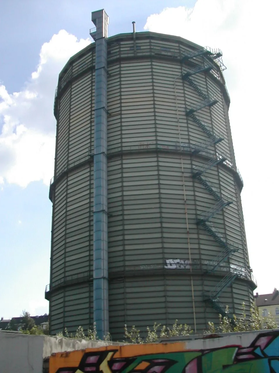 Photo showing: Gasbehälter Heckinghausen (NOT Langerfeld)