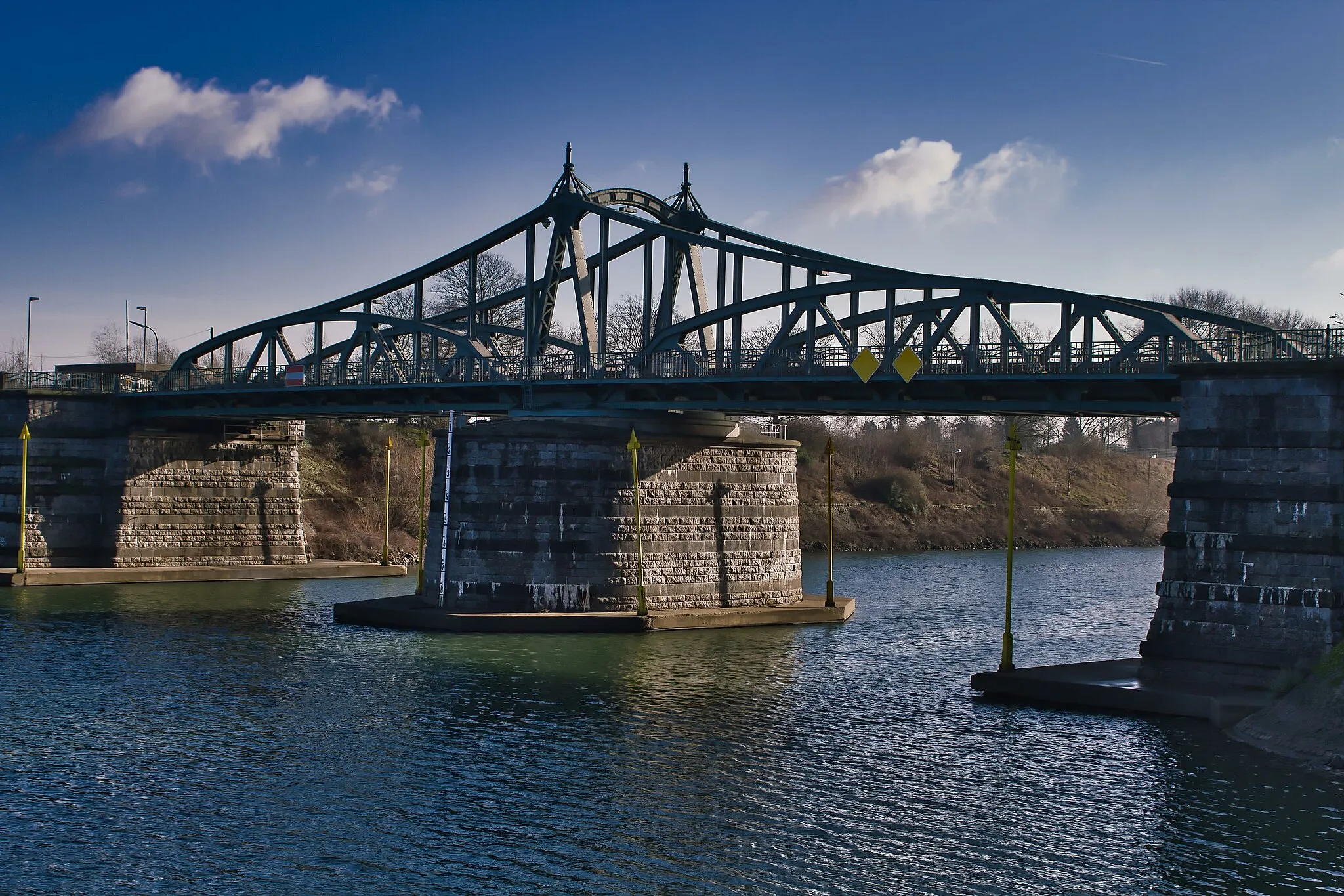 Photo showing: Drehbrücke (Krefeld)