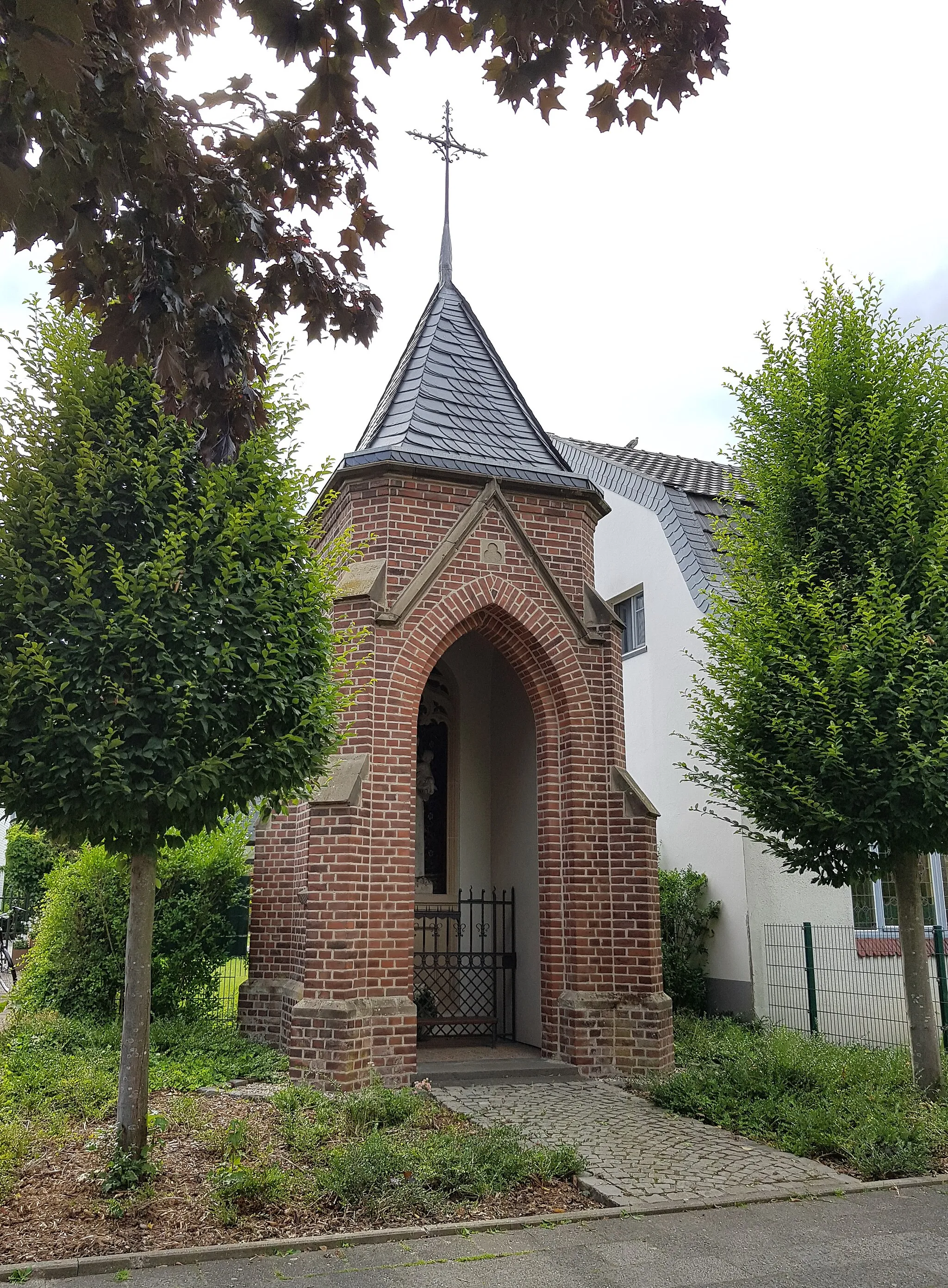 Photo showing: Heiligenhäuschen (Kapelle) in Kevelaer, Kroatenstraße 79.