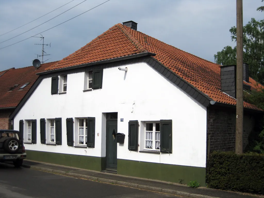 Photo showing: Denkmalgeschütztes Gebäude Krefeld, Inrather Str. 725