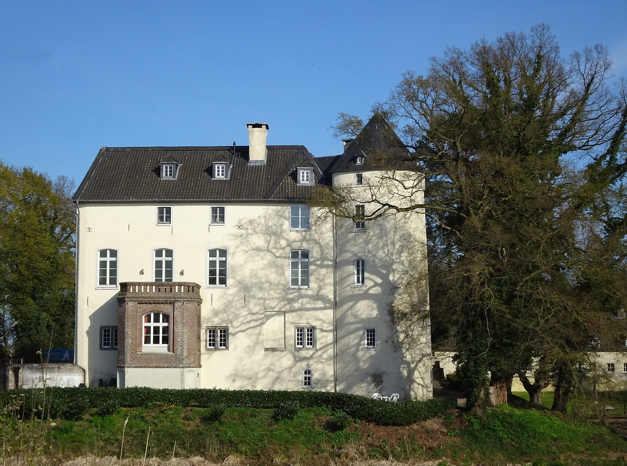 Photo showing: Kalkar-Appeldorn, Burg Boetzelaer, noord-westgevel