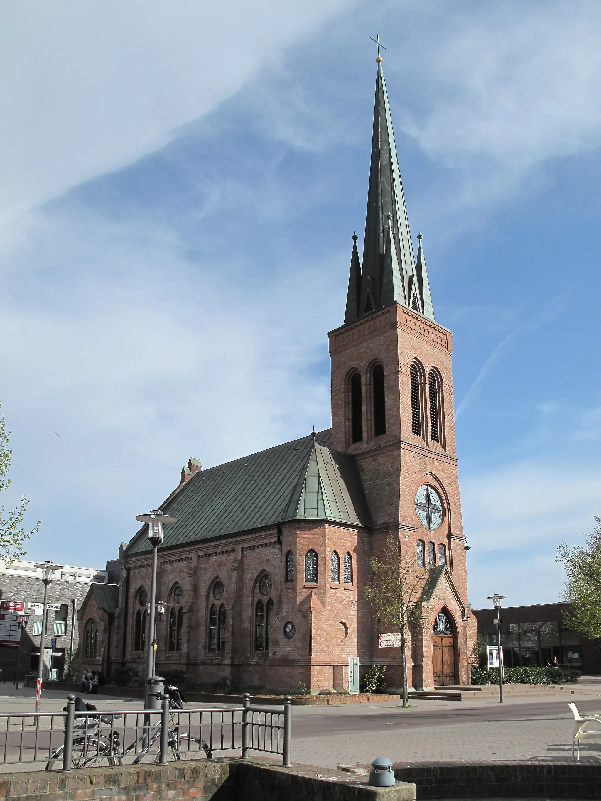 Photo showing: Dorsten, protestant church