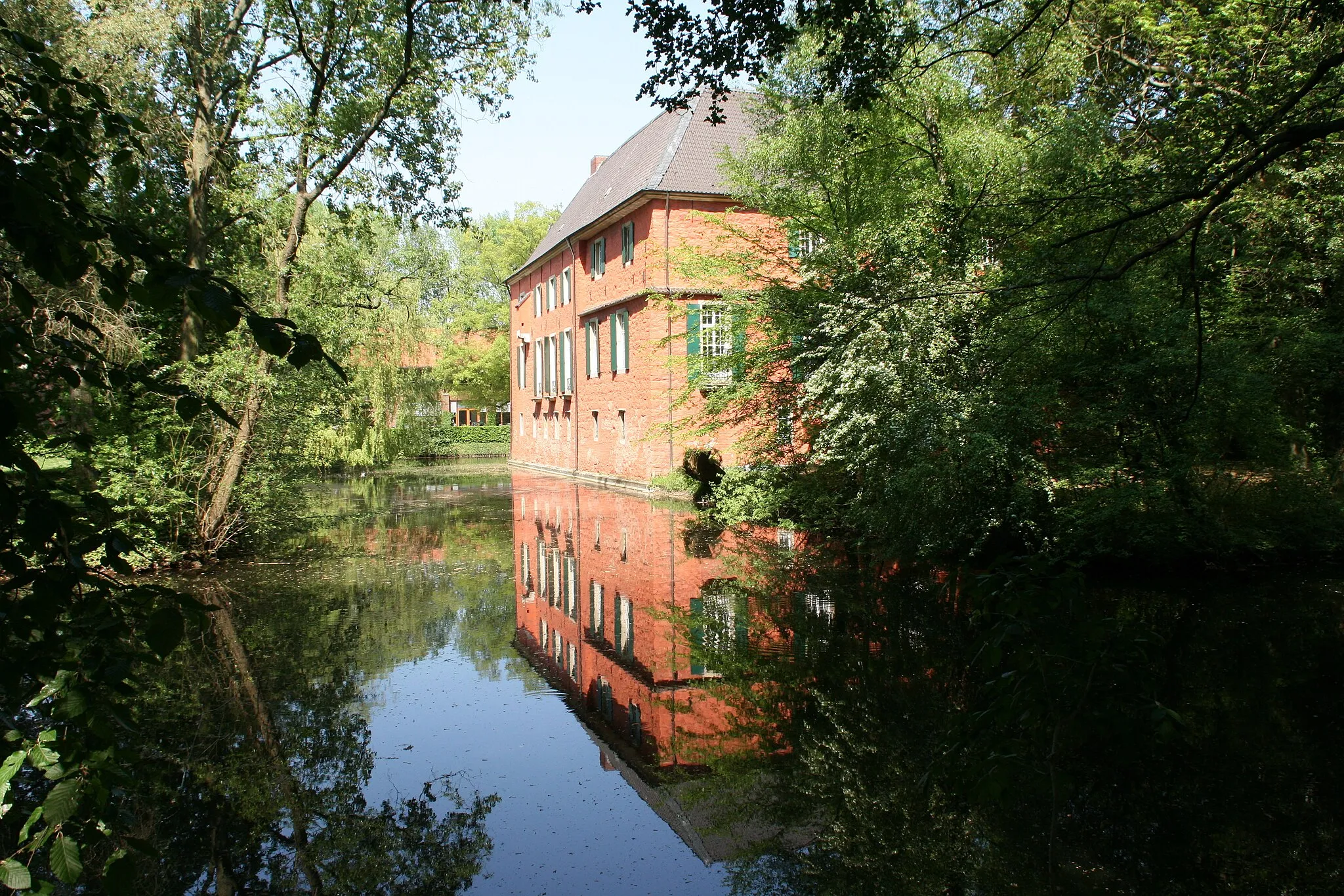 Photo showing: Haus Lüttinghof, Lüttinghofallee in Gelsenkirchen