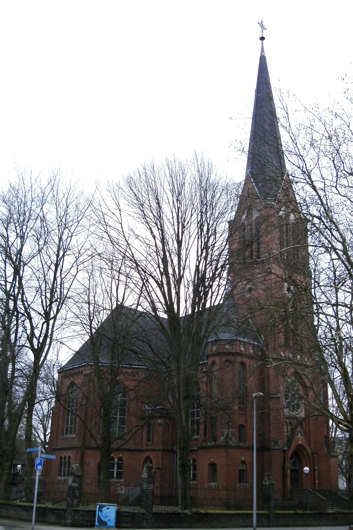 Photo showing: Lutherkirche, a protestant church in Oberhausen (Germany)